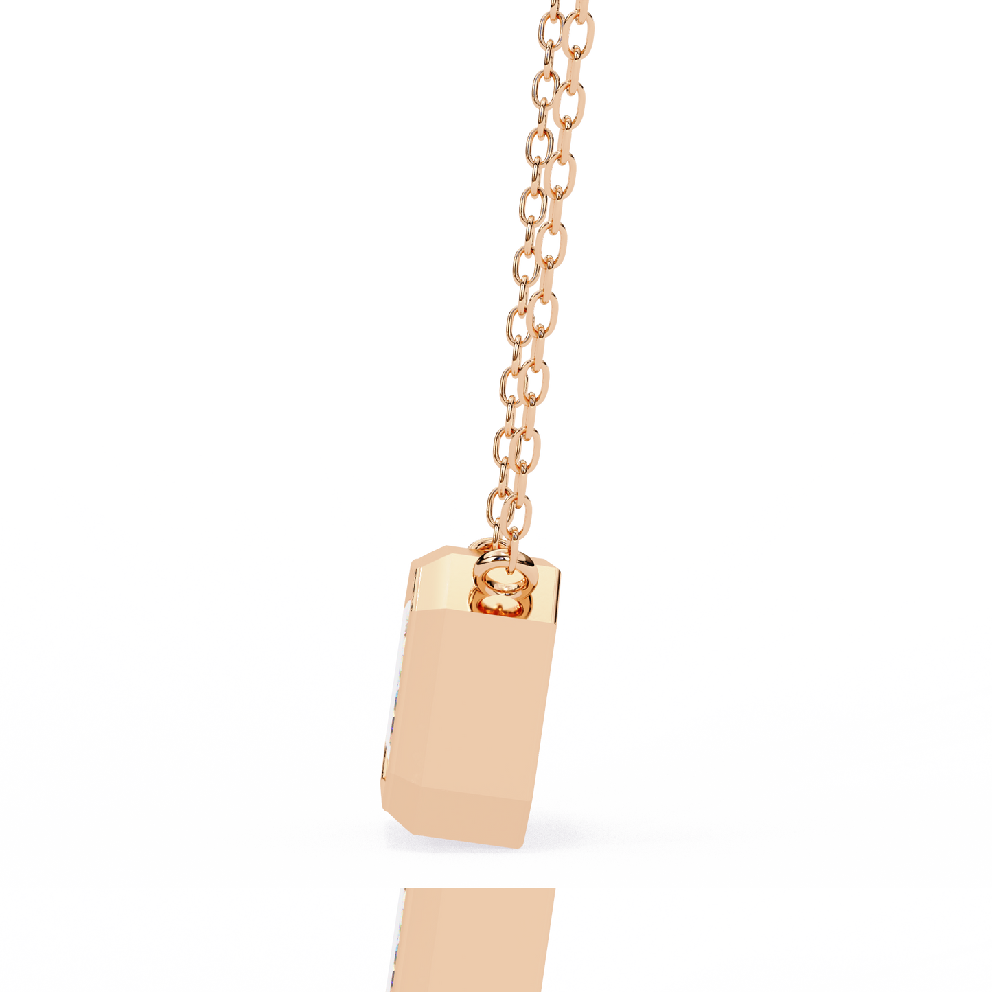 noble emerald diamond pendant