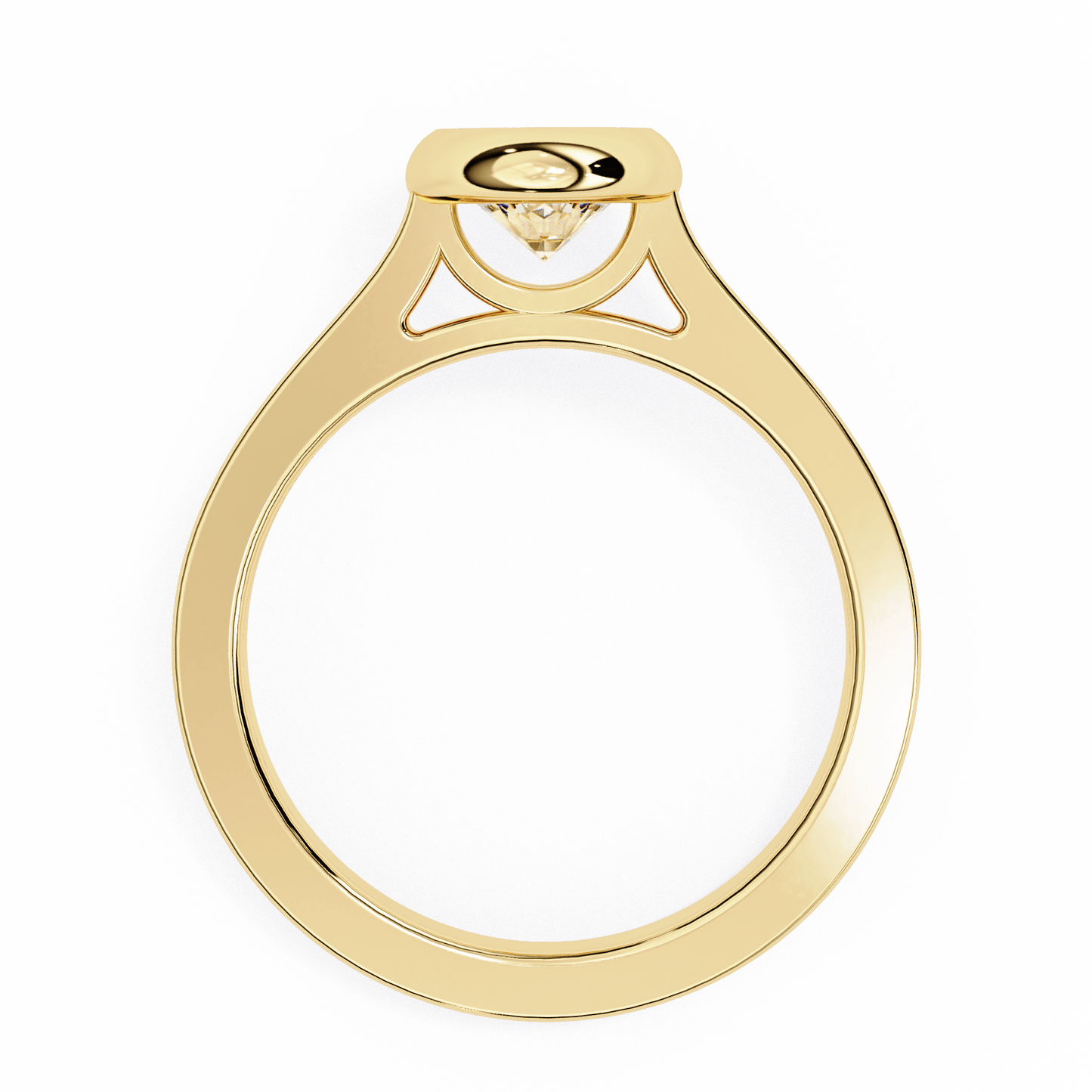2 carat round cut solitaire diamond engagement ring – classic bridal jewelry