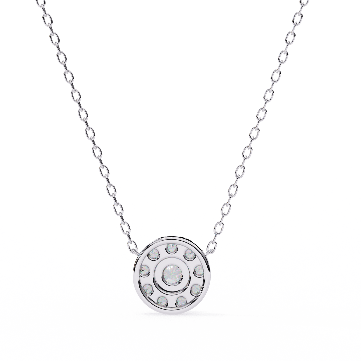 stellar shine diamond pendant