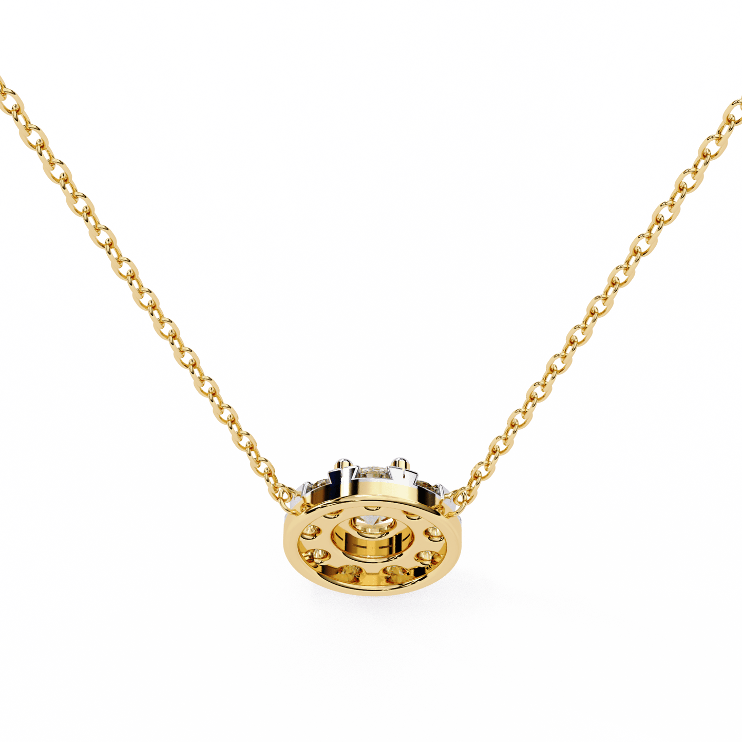 stellar shine diamond pendant