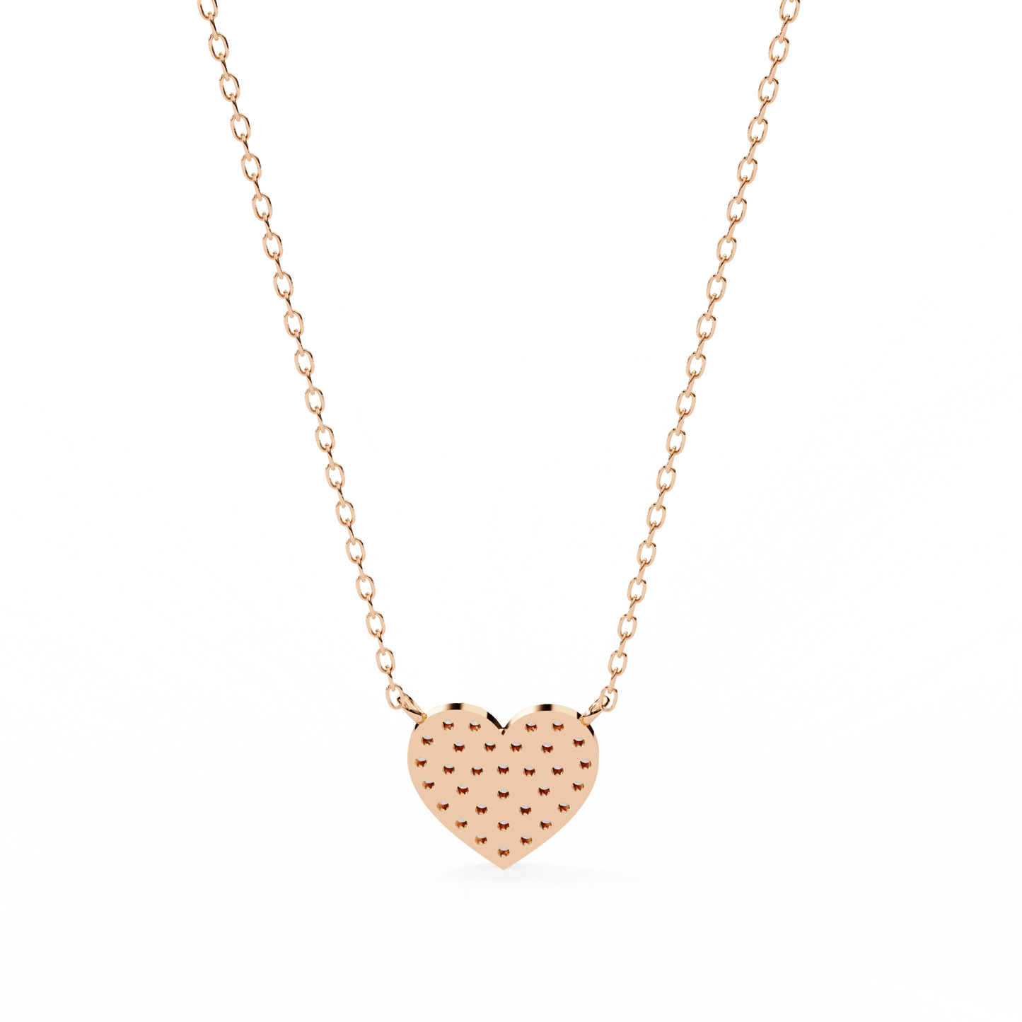 stellar round diamond pendant