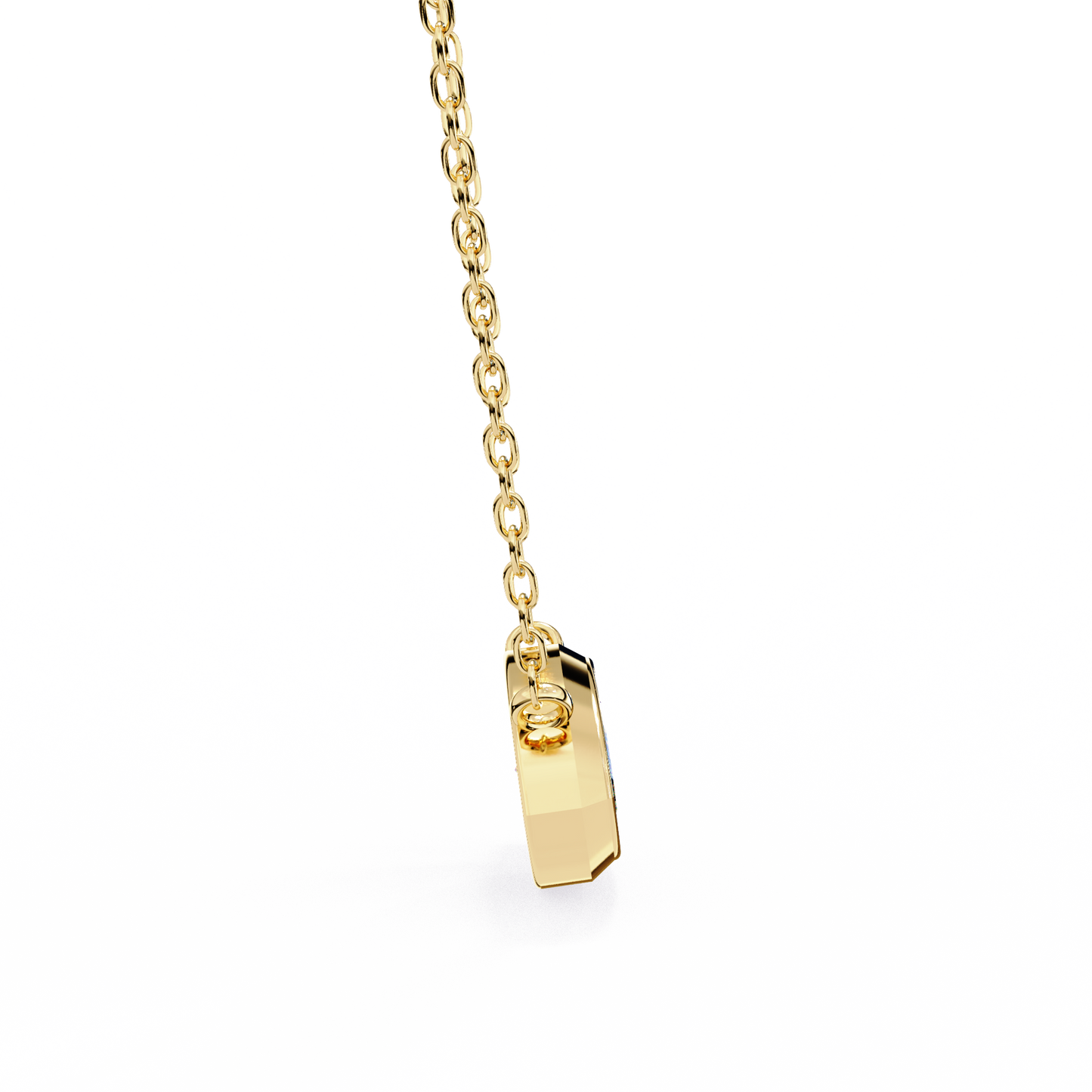 lgd pendant marquise stone (0.68ct) in 14k gold without chain