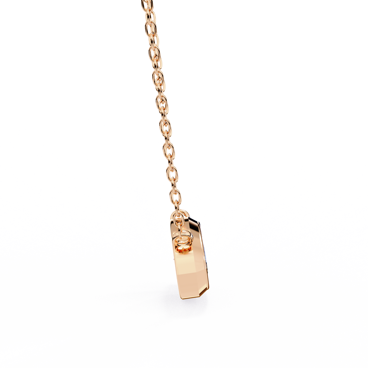 lgd pendant marquise stone (0.68ct) in 14k gold without chain