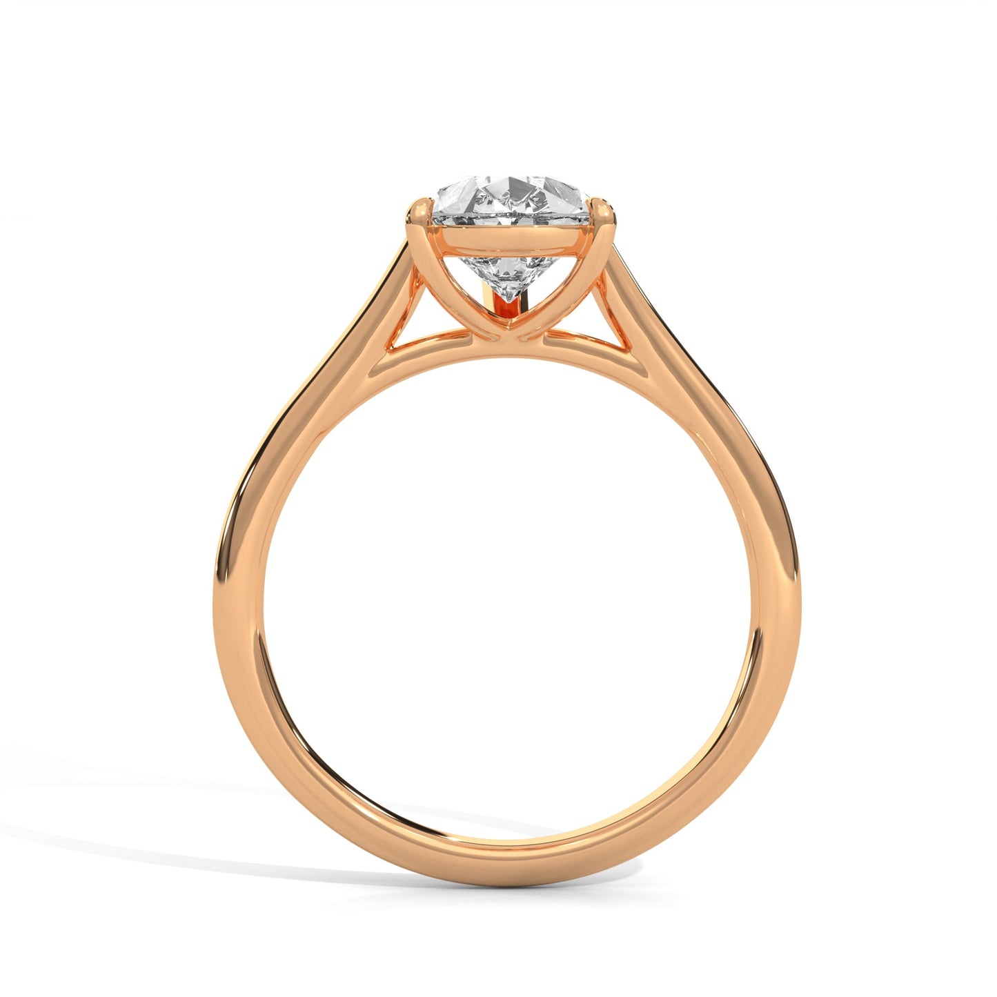 2.00 carat pear cut solitaire diamond engagement ring โ elegant bridal jewelry