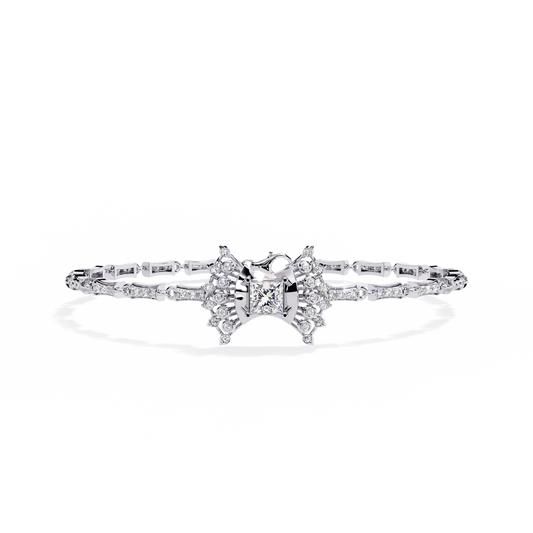 1.65 Carat Princess Cut Diamond Bracelet – Luxury Tennis Jewelry