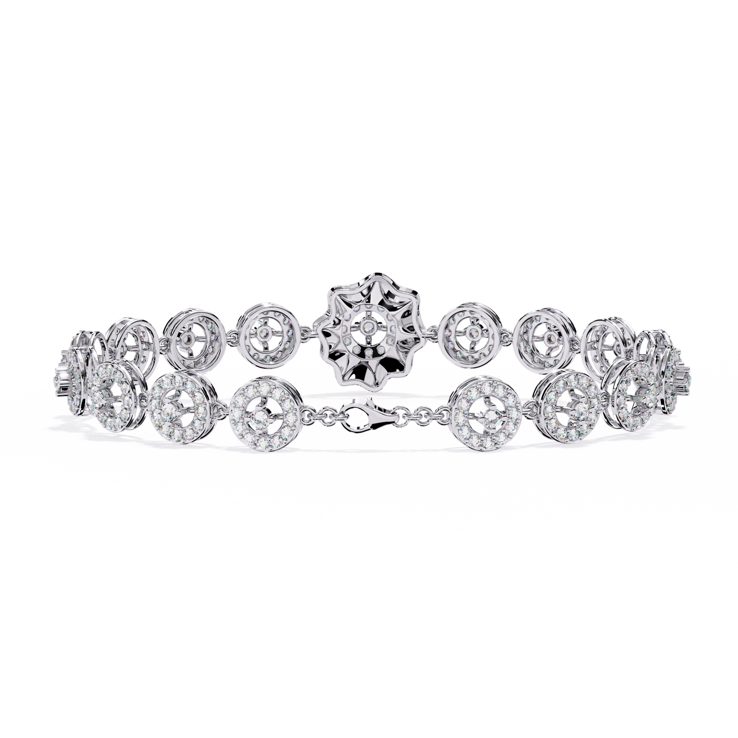 round tennis bracelet