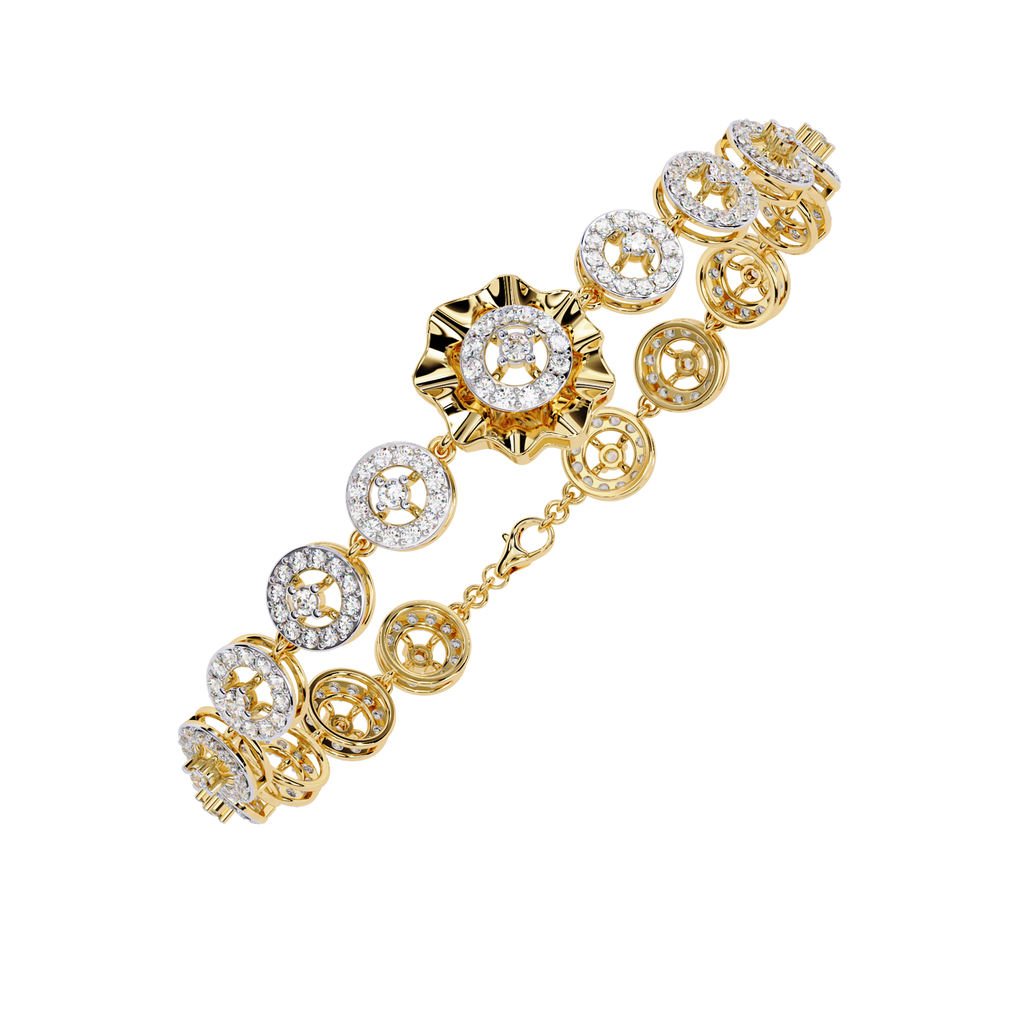 round tennis bracelet