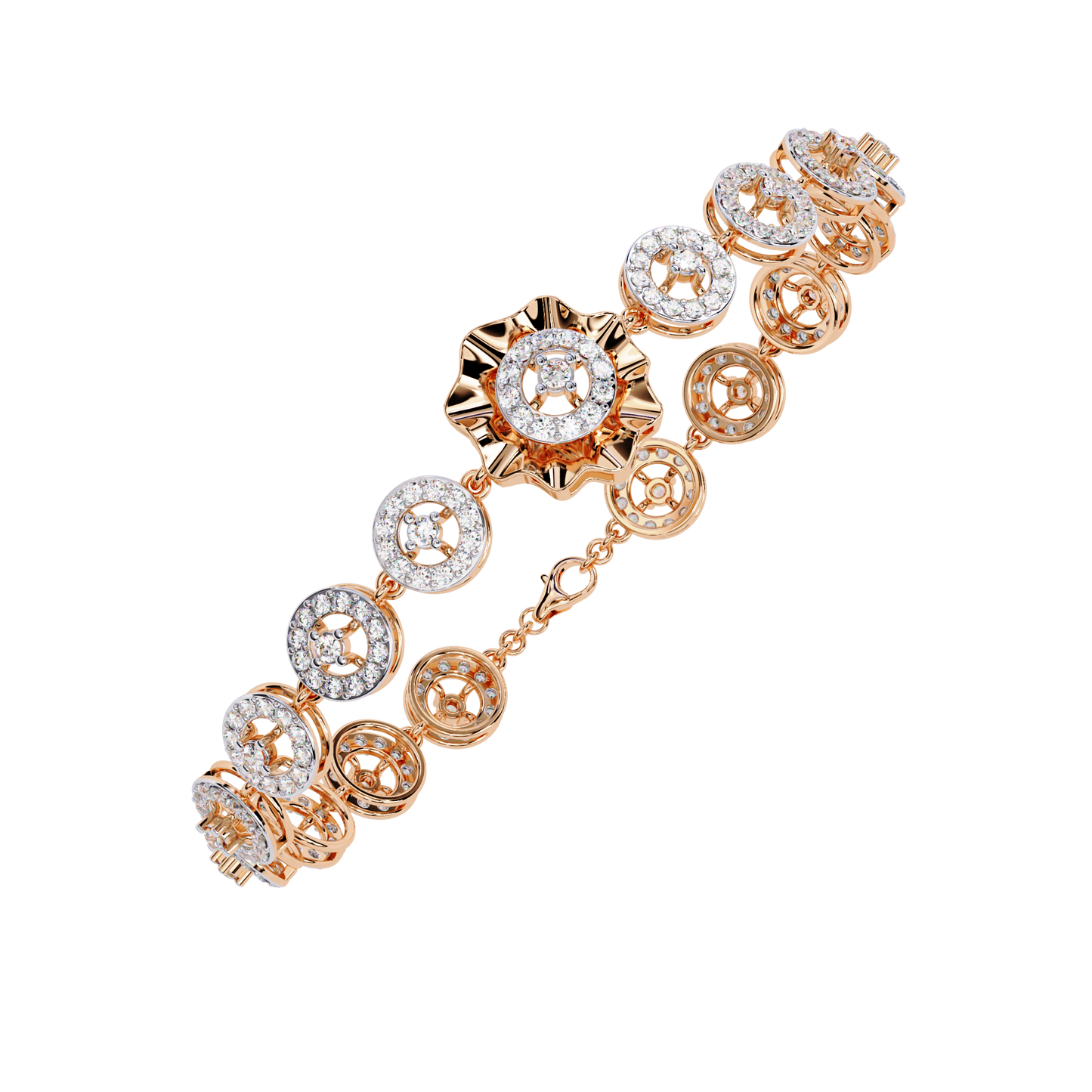round tennis bracelet