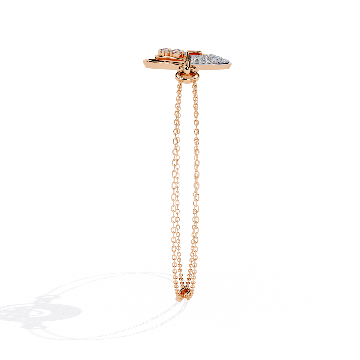 lustrelink round diamond bracelet