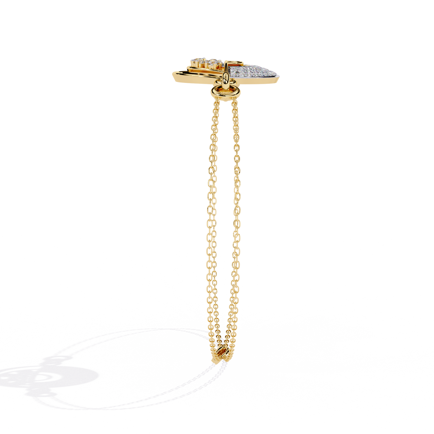 lustrelink round diamond bracelet