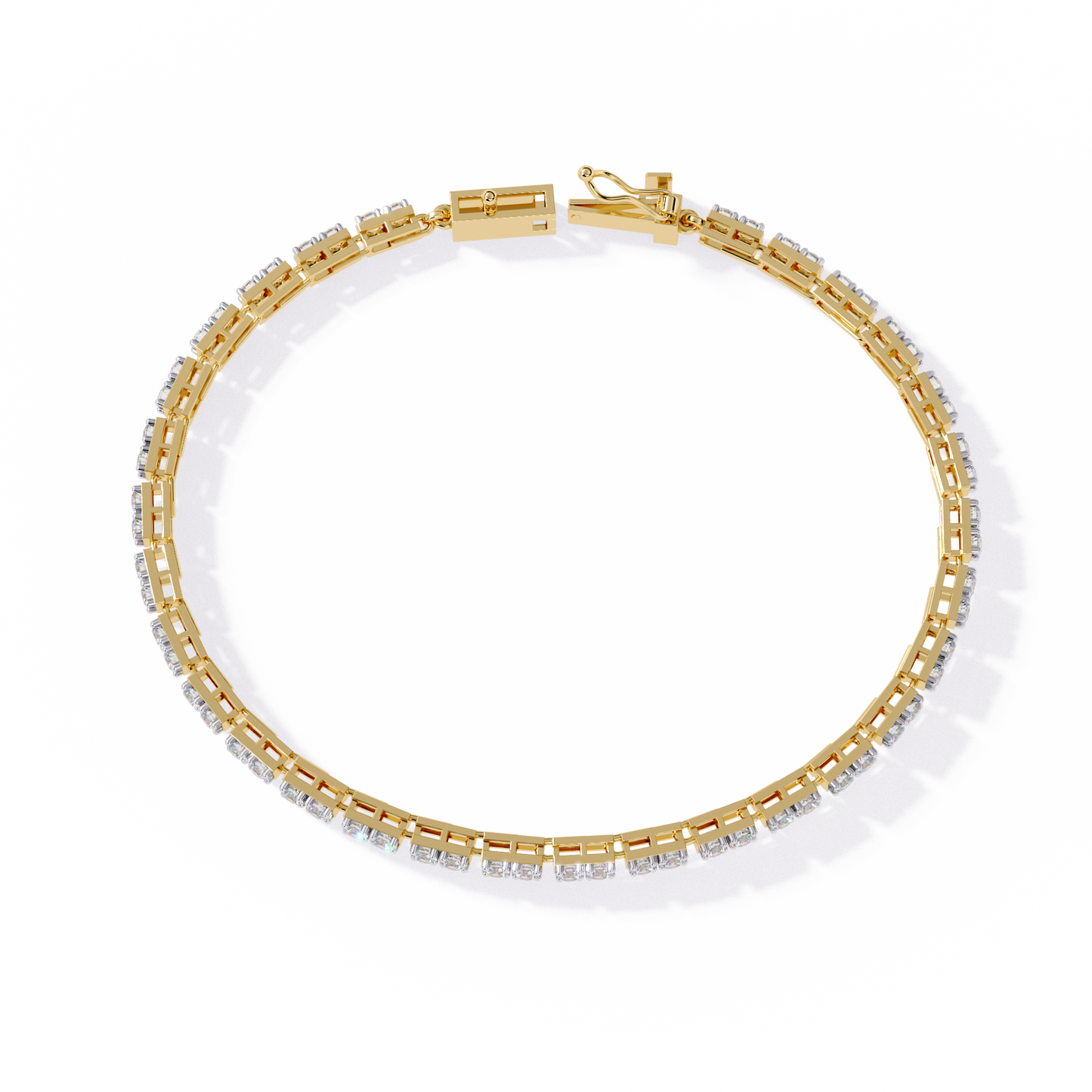 0.03ct tennis bracelet