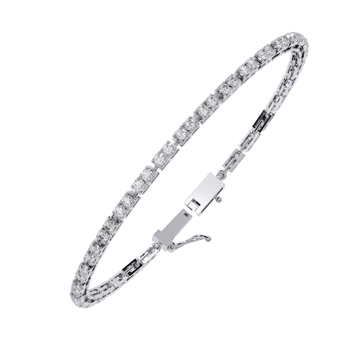0.03ct tennis bracelet