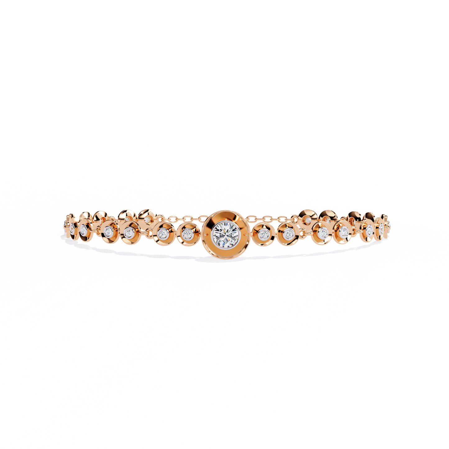 0.20ct round bracelet