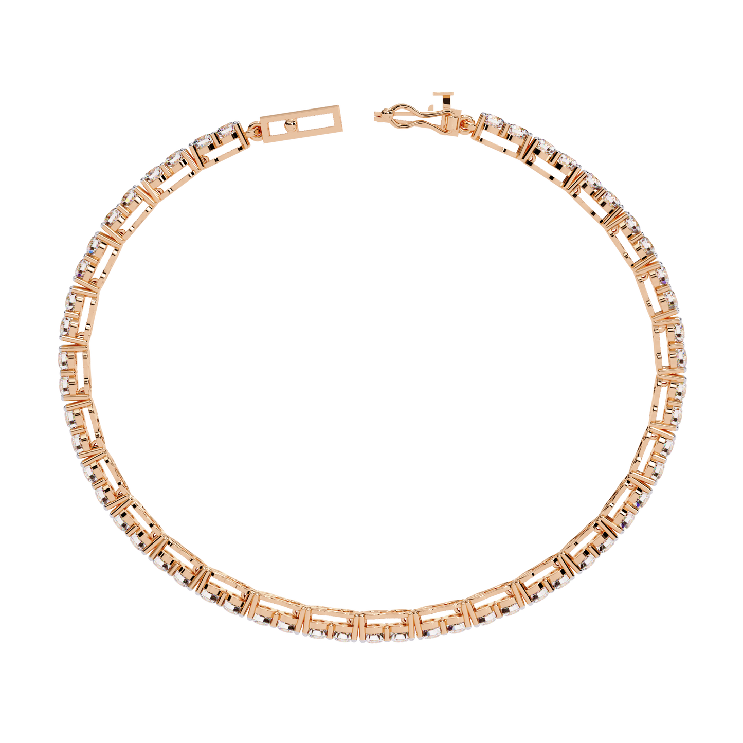 0.07ct tennis bracelet