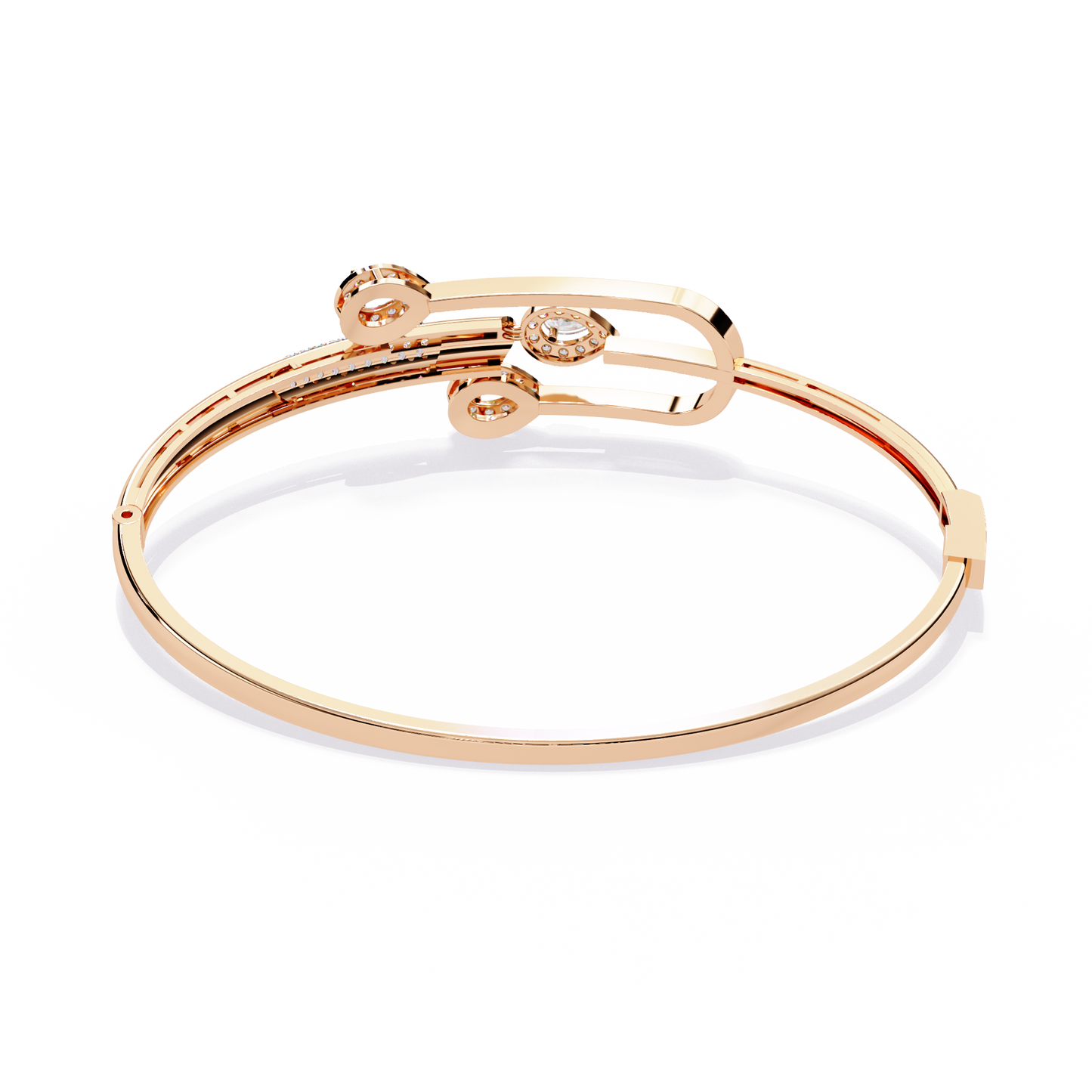 0.75 carat pear cut diamond bracelet with halo accents – elegant fine jewelry