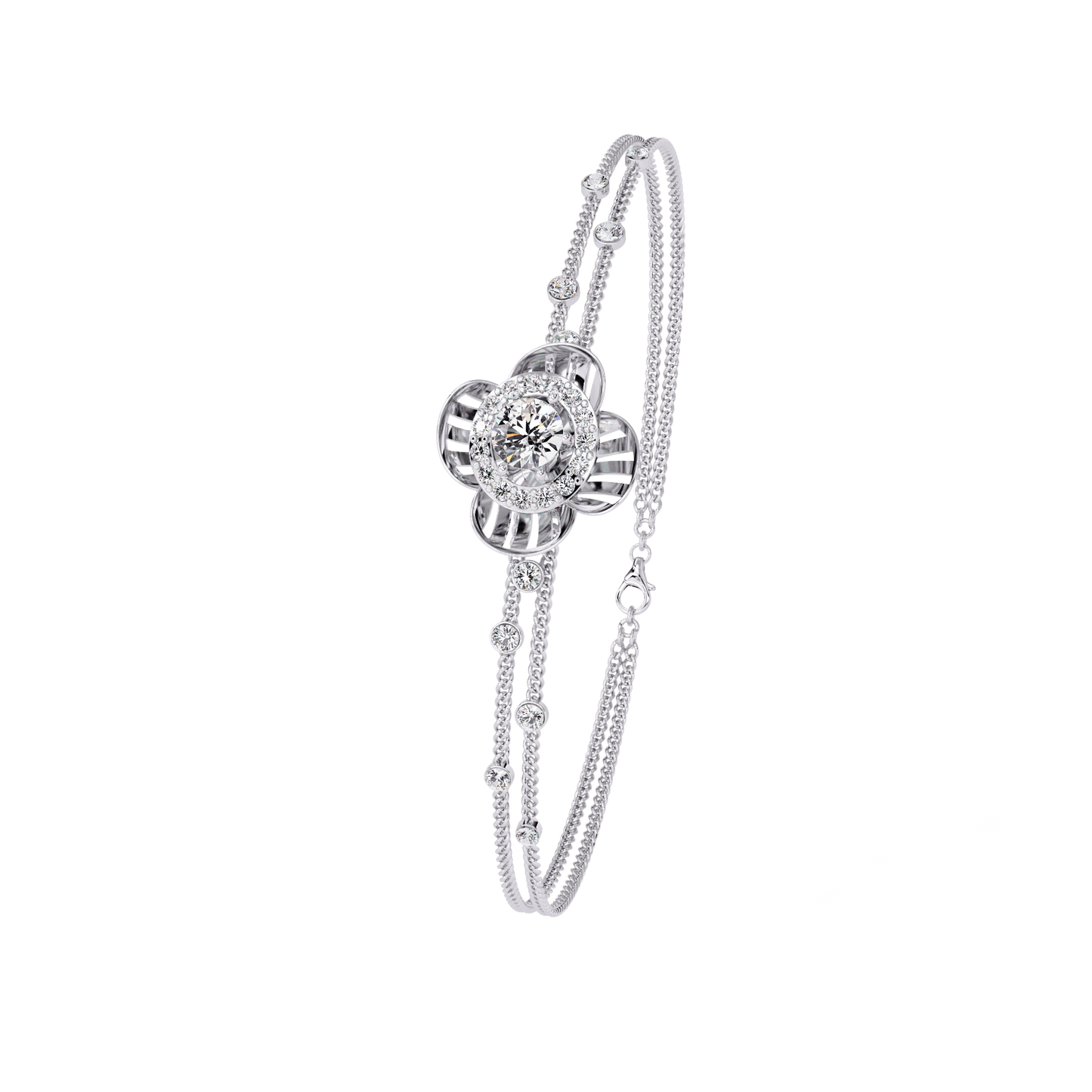 trove diamond bracelet