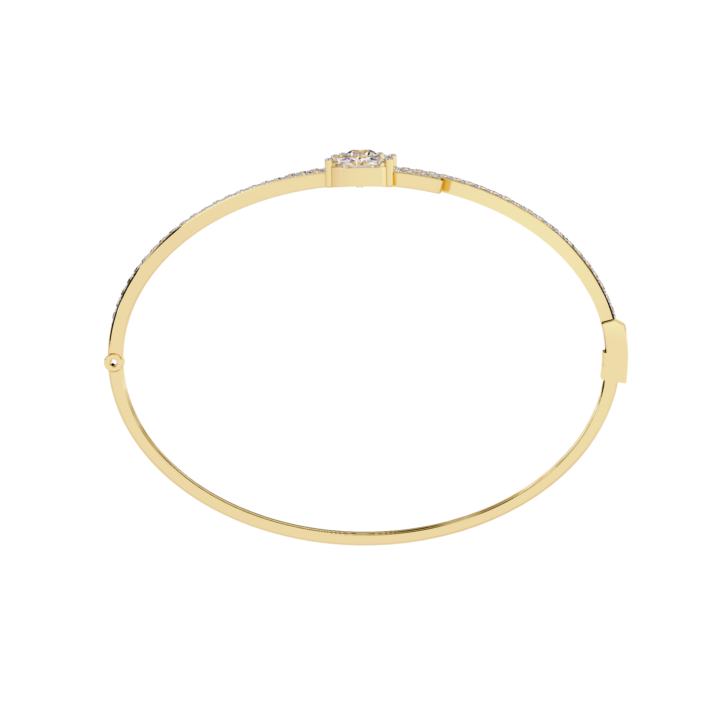 lgd bracelet marquise stone (1.58ct) in 14k gold