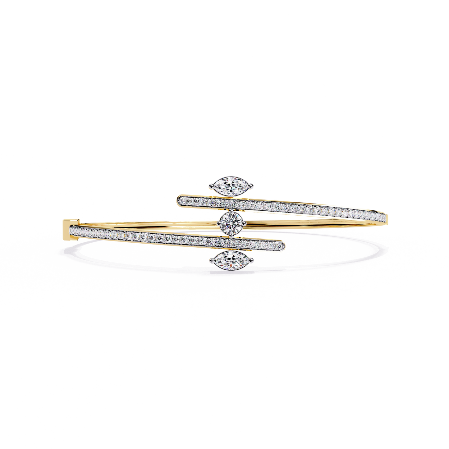 sparkly diamond tennis bracelet