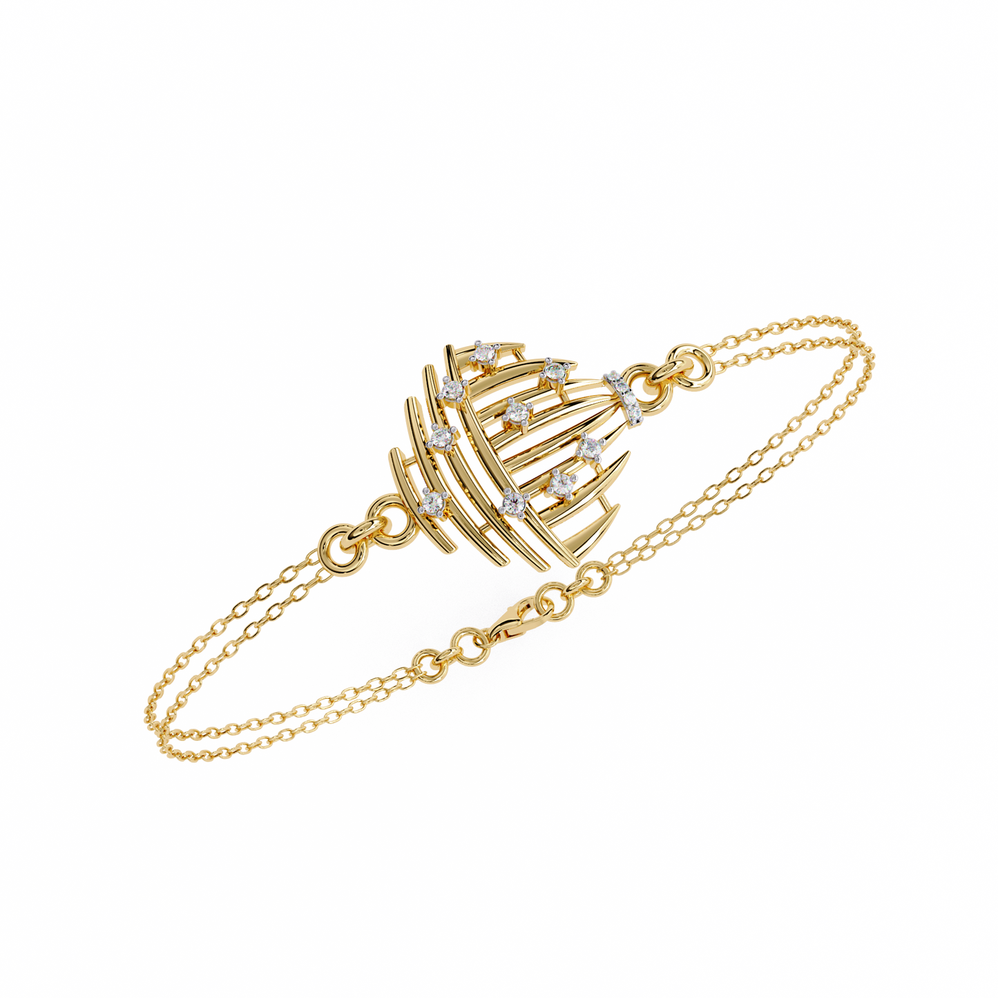 0.13ct chain bracelet