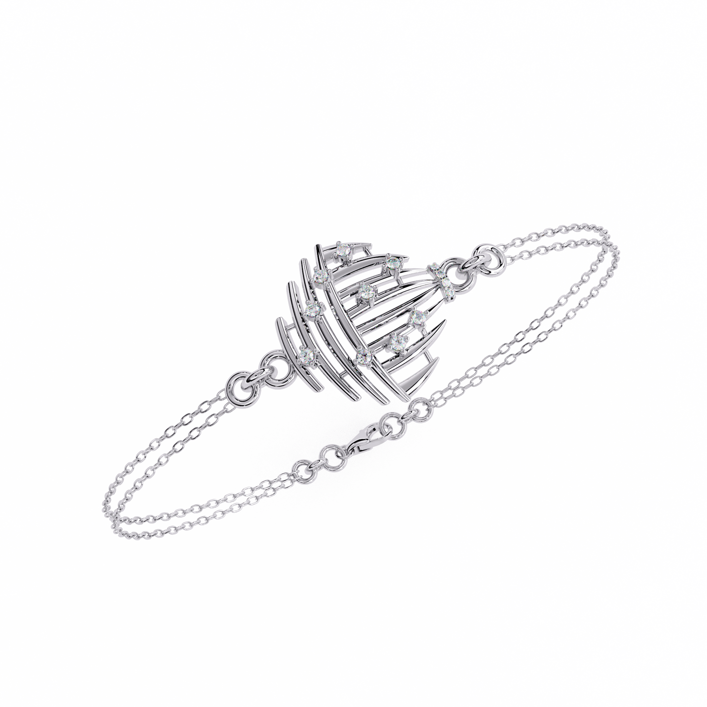 0.13ct chain bracelet