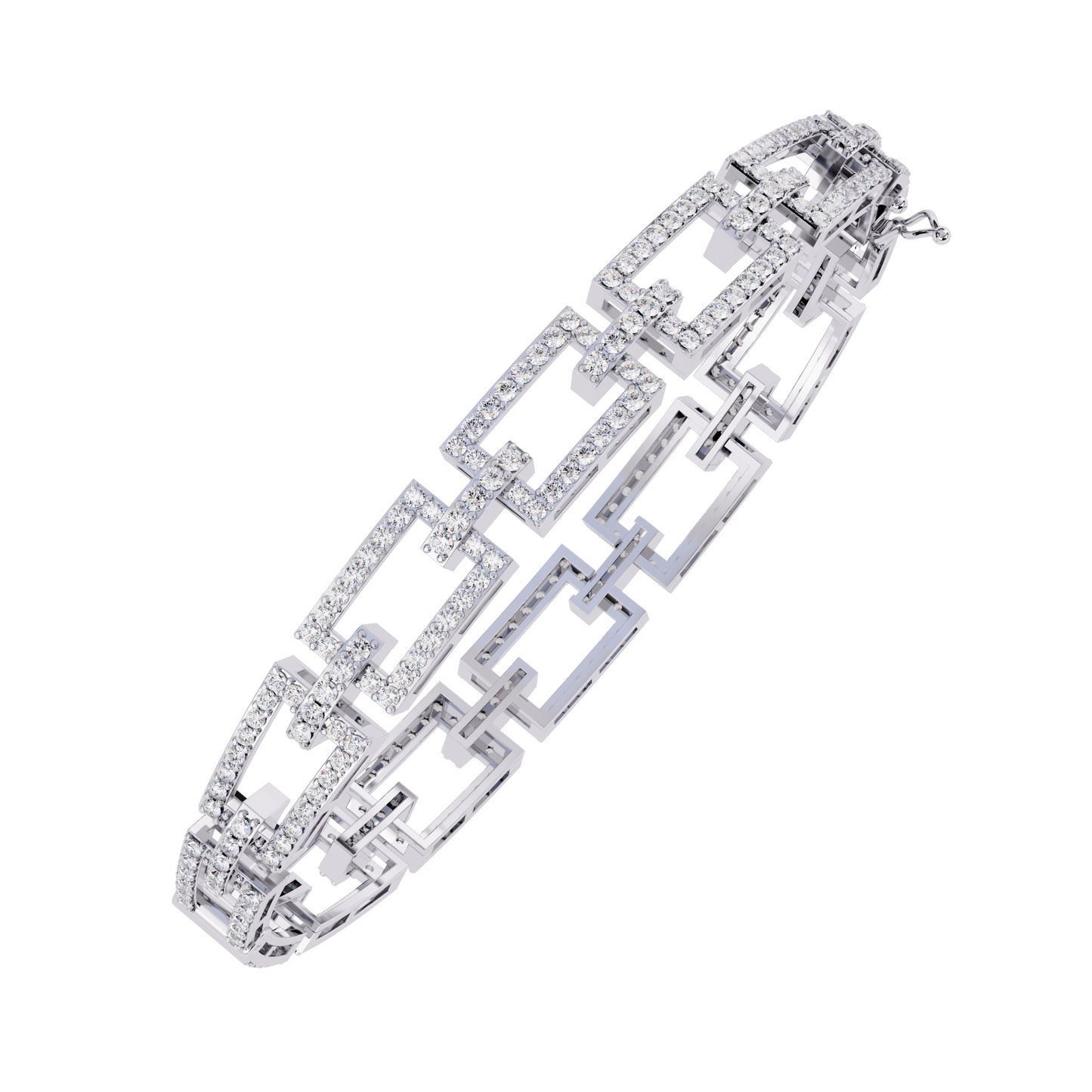 gleaming chain bracelet