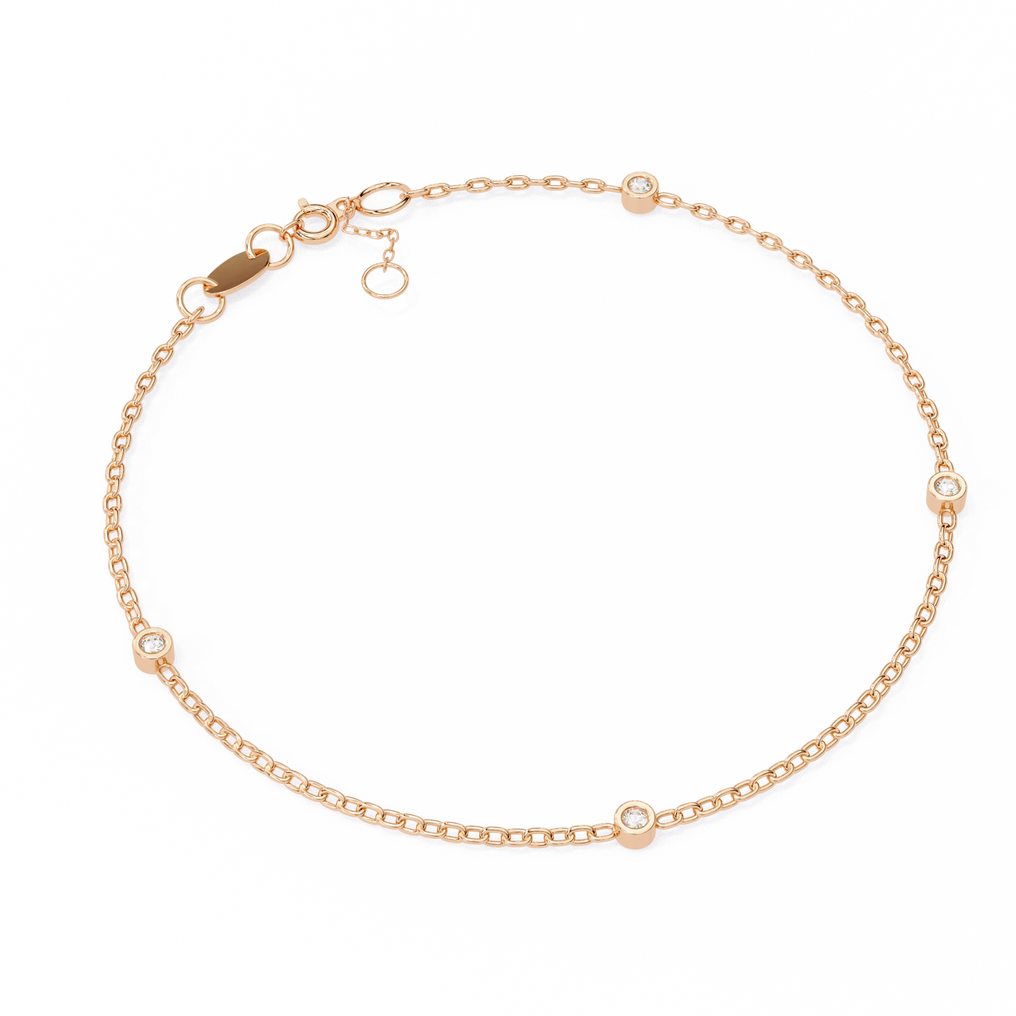 delicate diamond bracelet