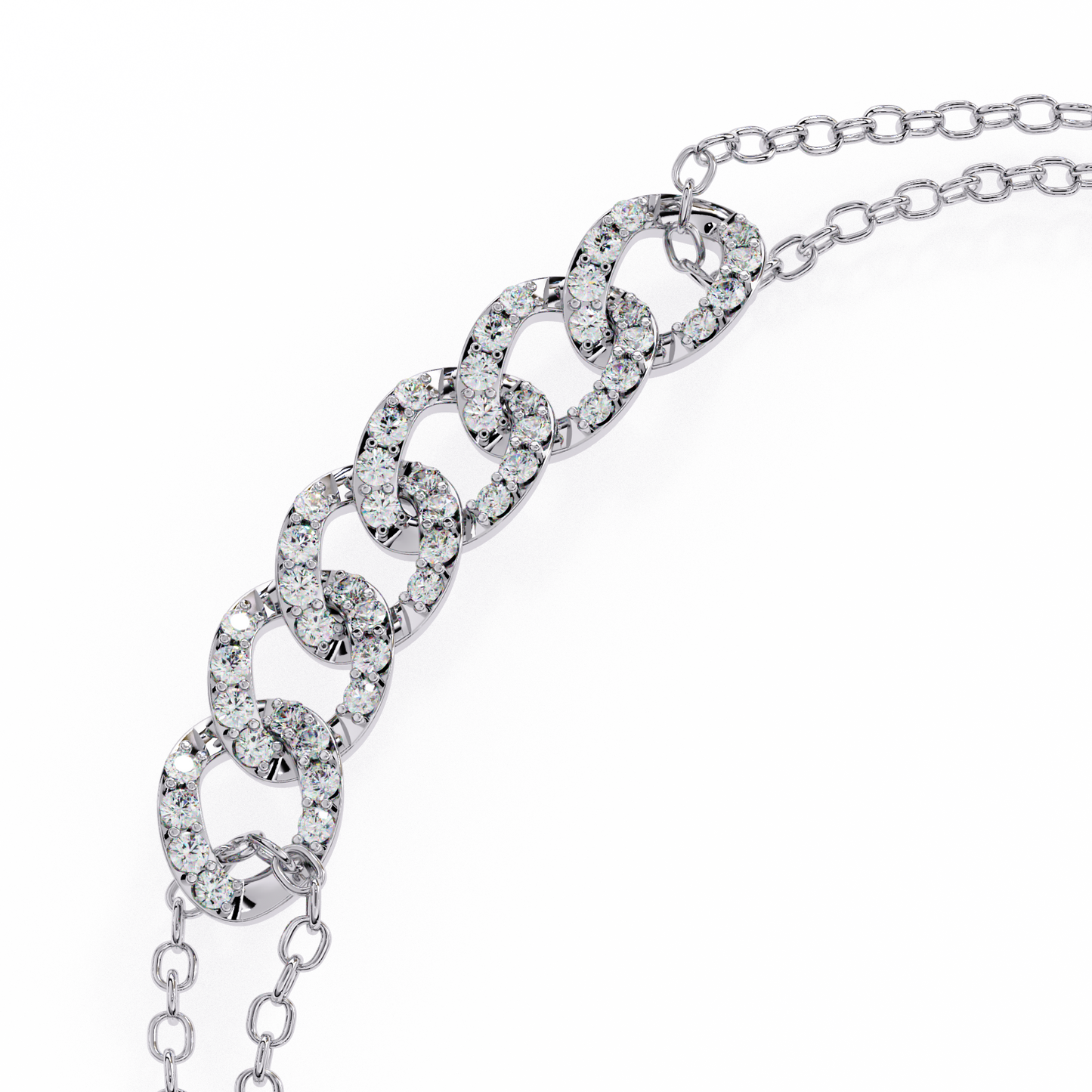 light weight cluster bracelet