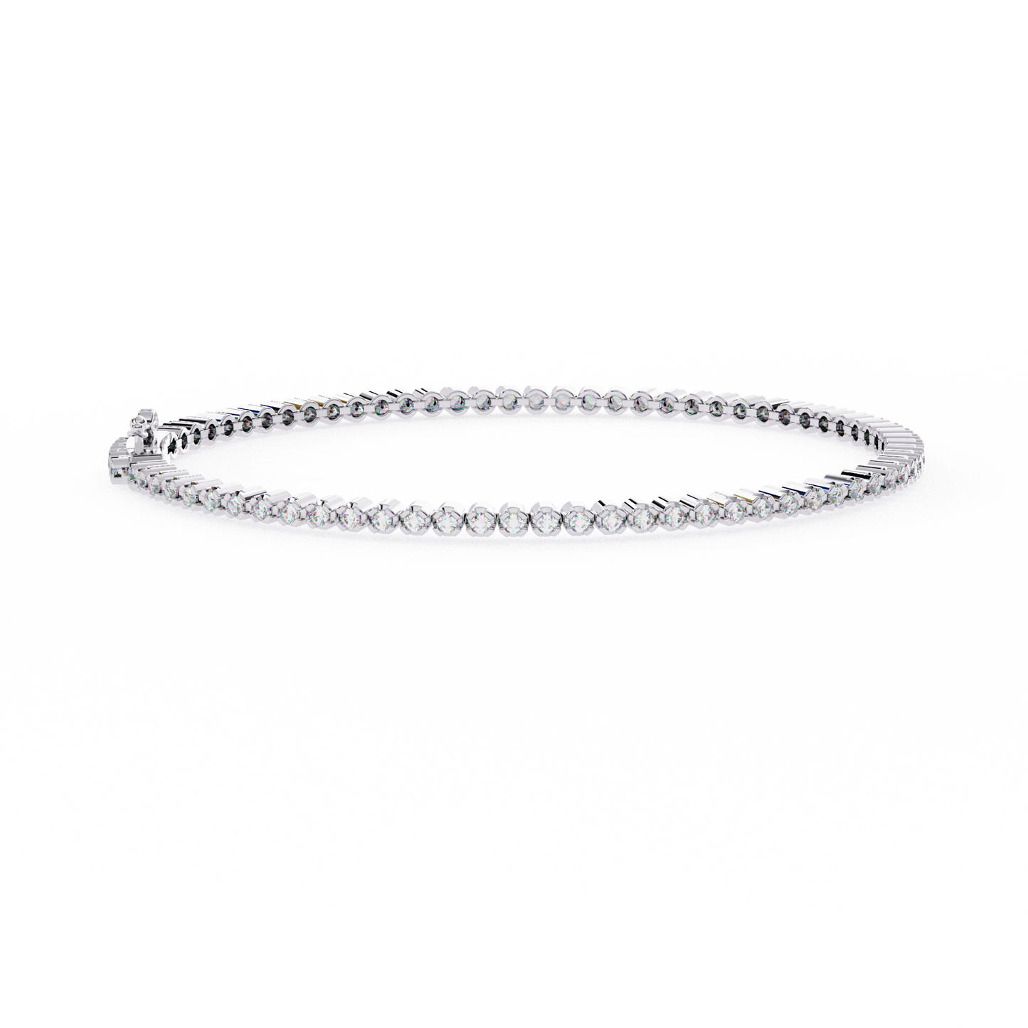 0.015 ct tennis bracelet