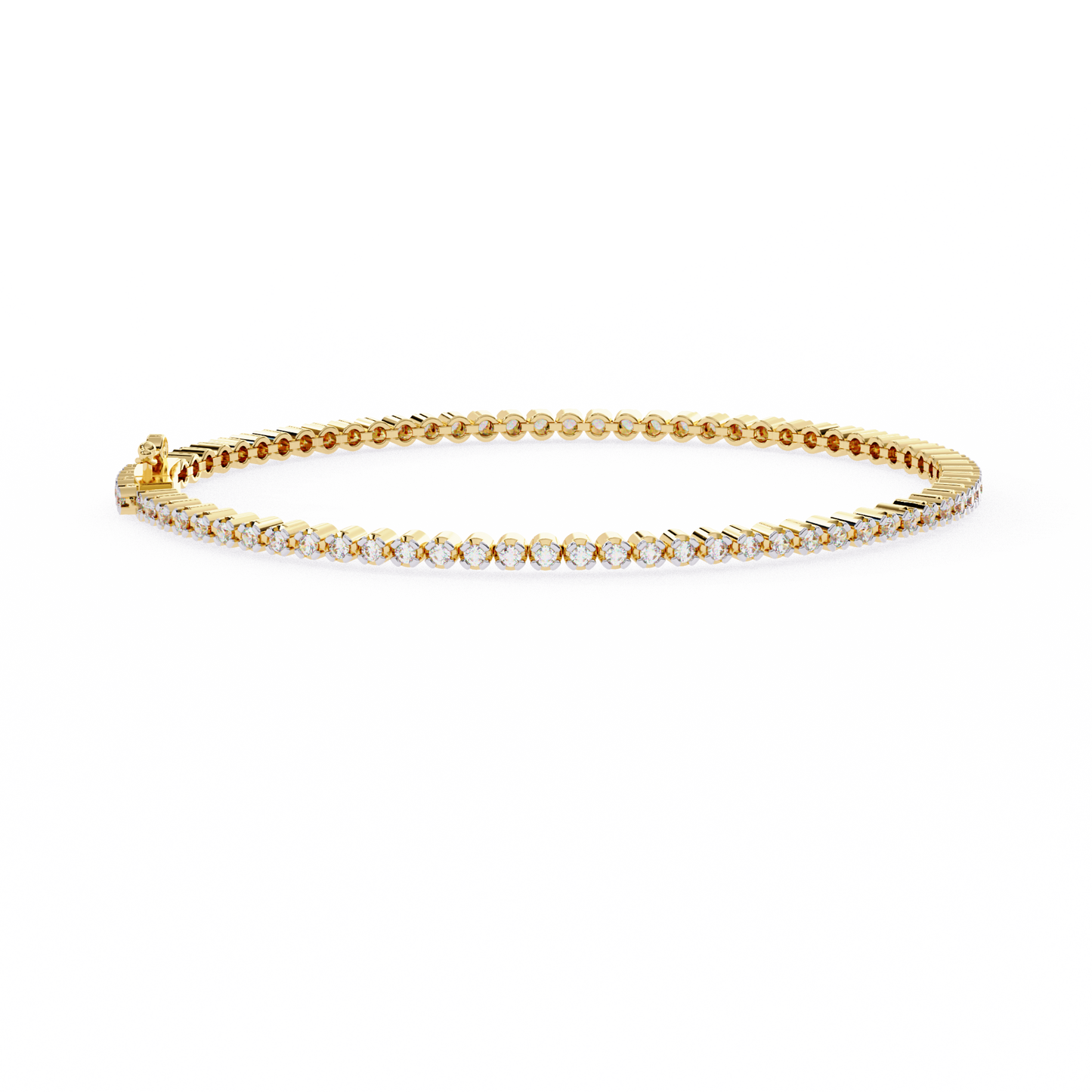0.015 ct tennis bracelet