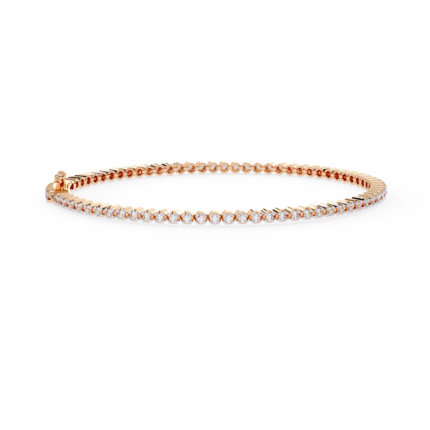 0.015 ct tennis bracelet