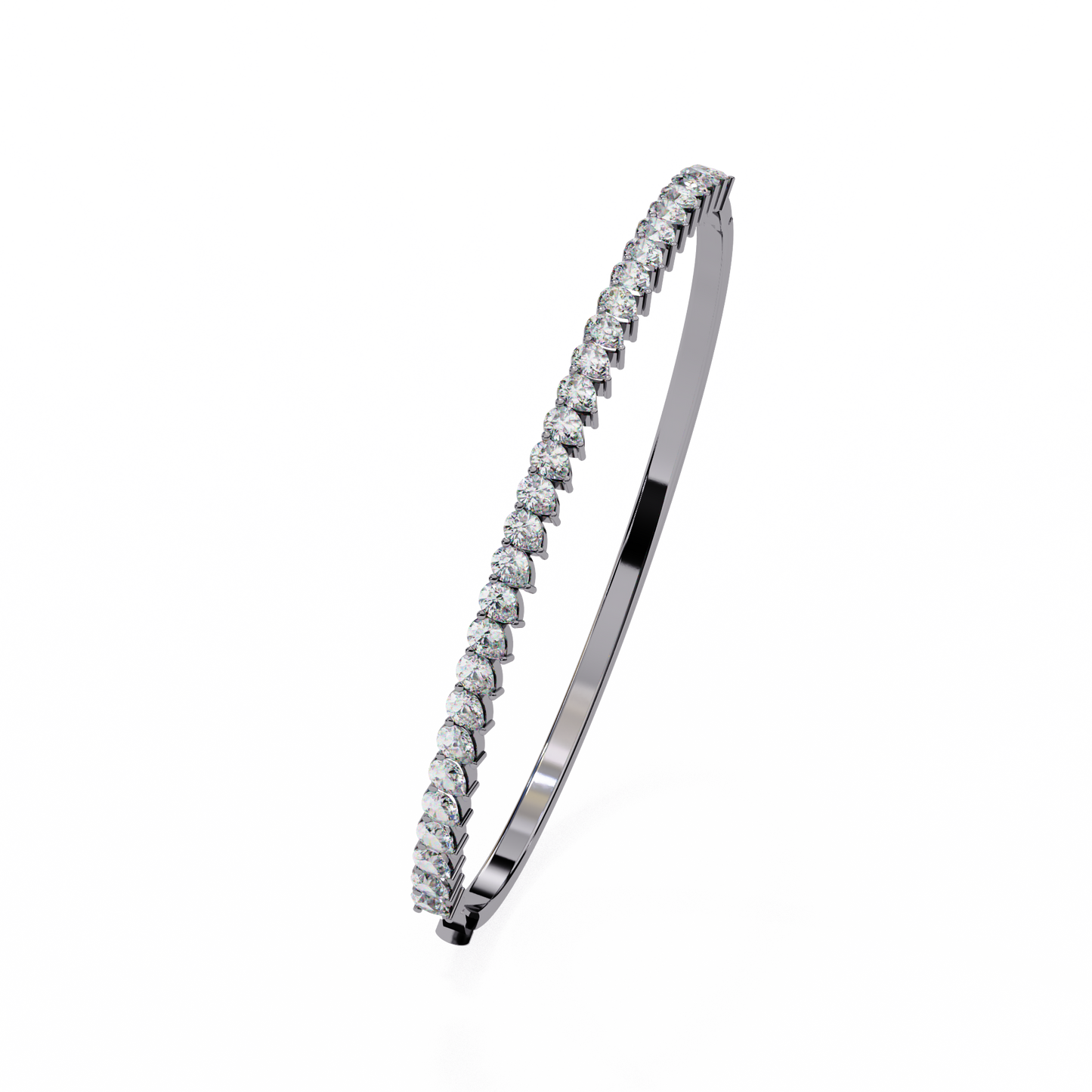 0.14ct pear tennis bracelet