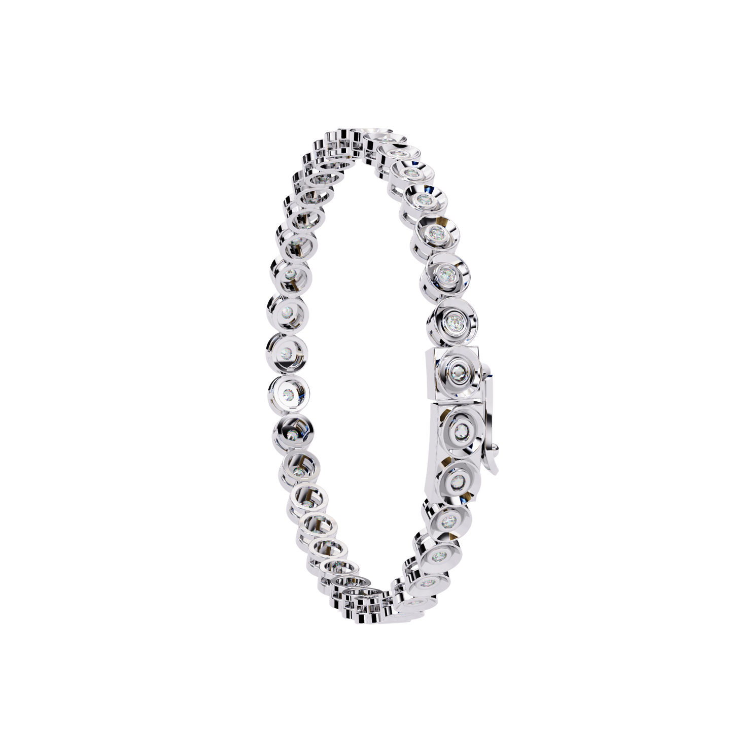 0.015ct tennis bracelet