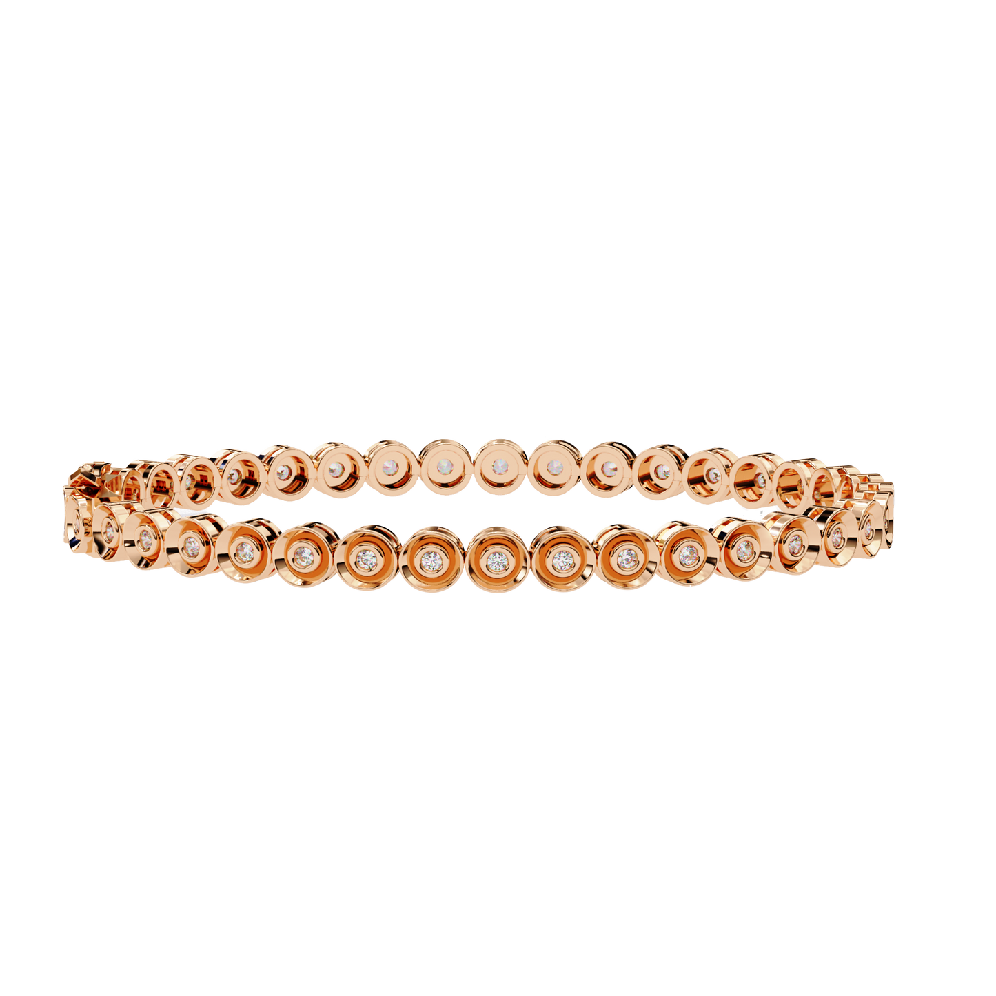 0.015ct tennis bracelet