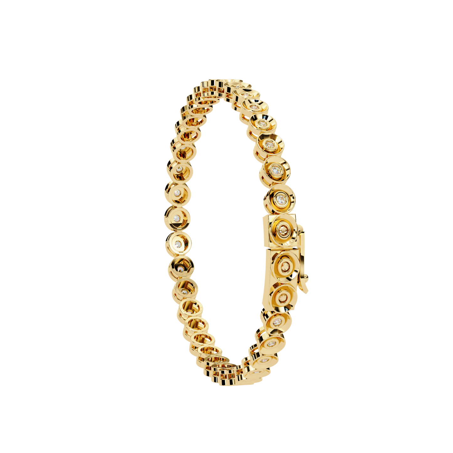 0.015ct tennis bracelet