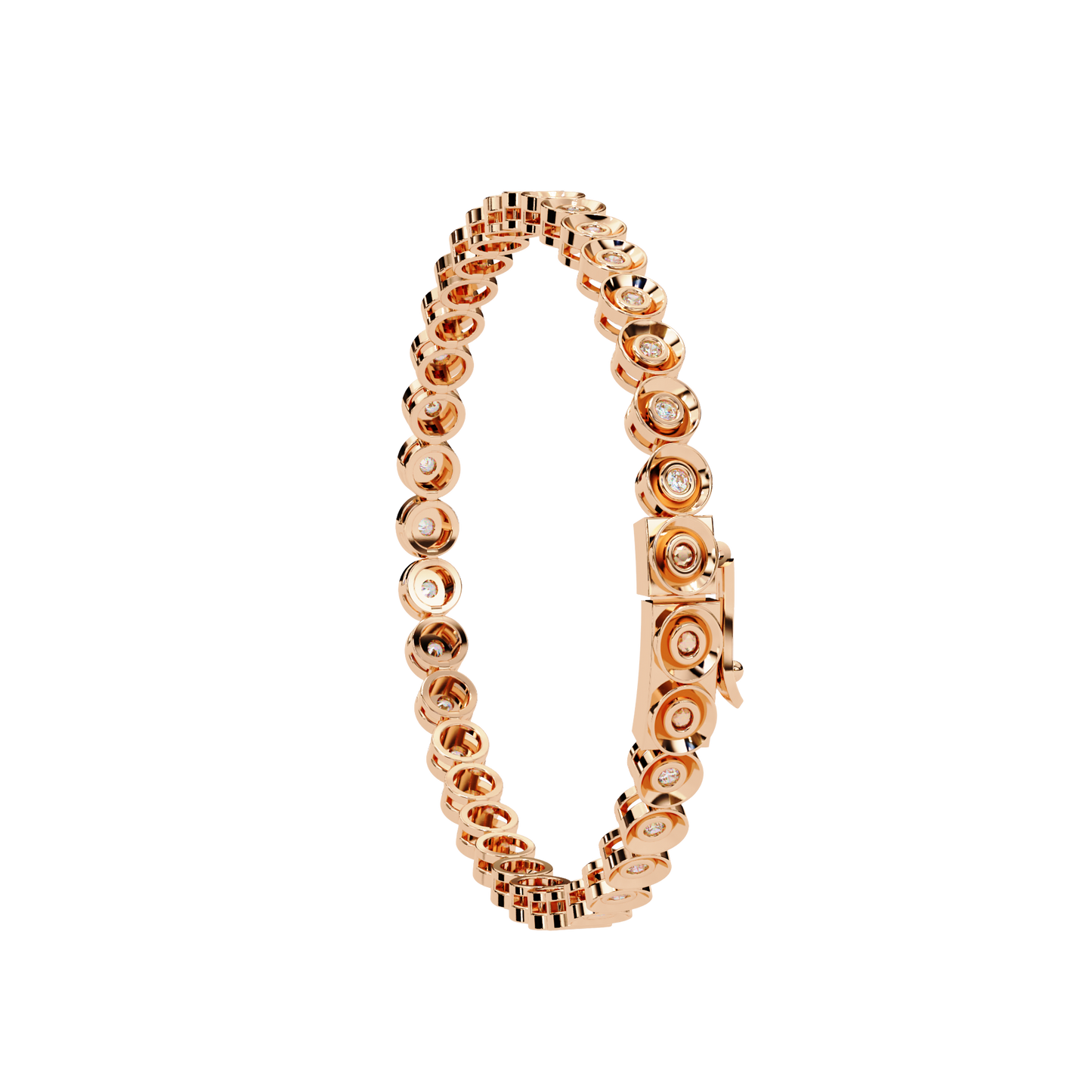 0.015ct tennis bracelet