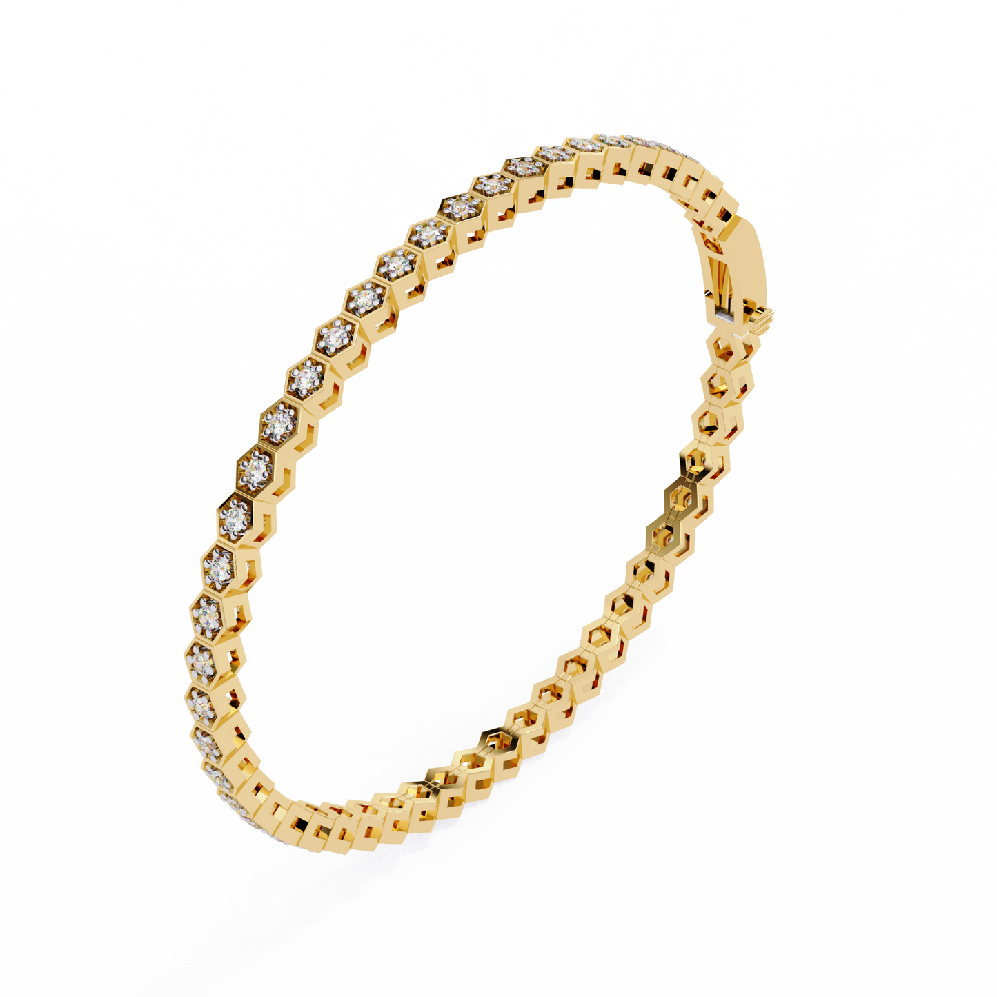 0.02ct tennis bracelet
