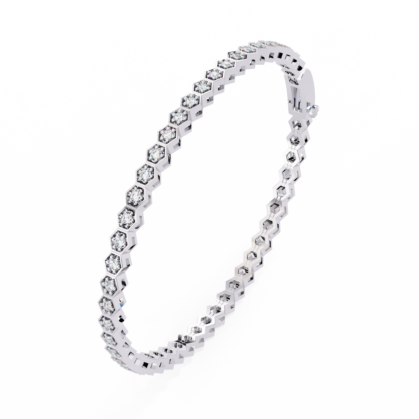 0.02ct tennis bracelet