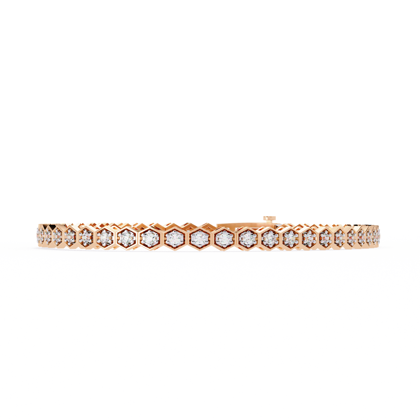 0.02ct tennis bracelet