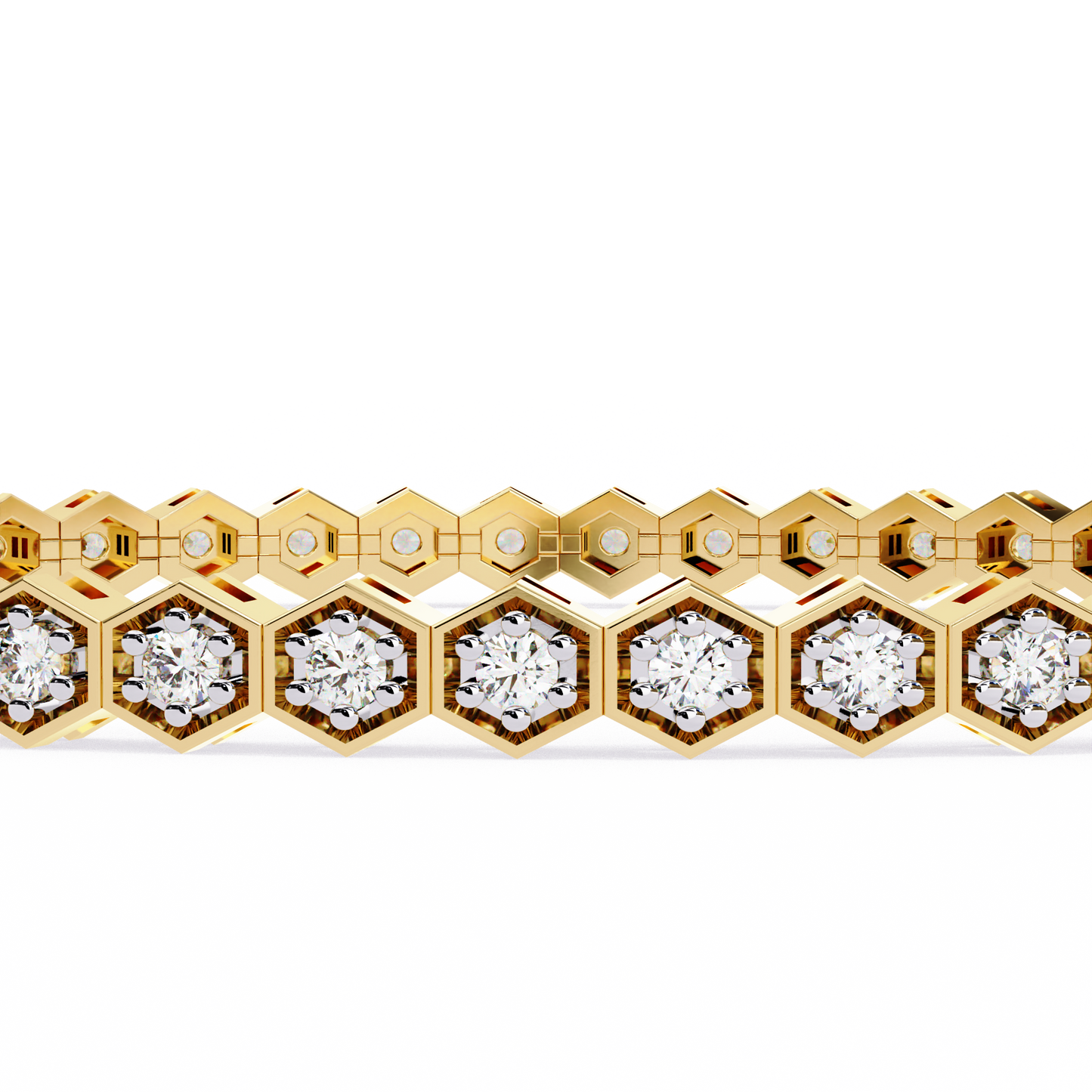 0.02ct tennis bracelet