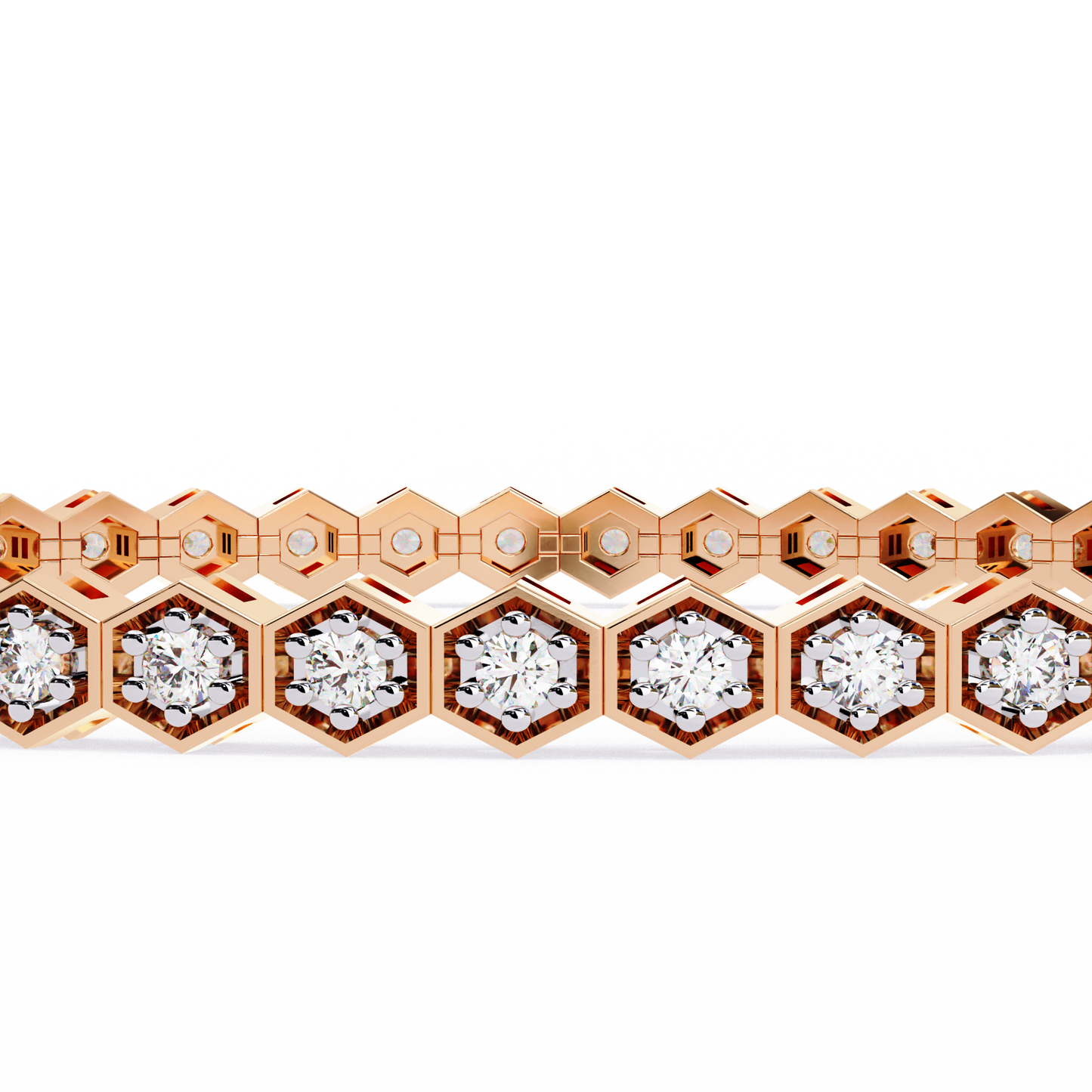 0.02ct tennis bracelet