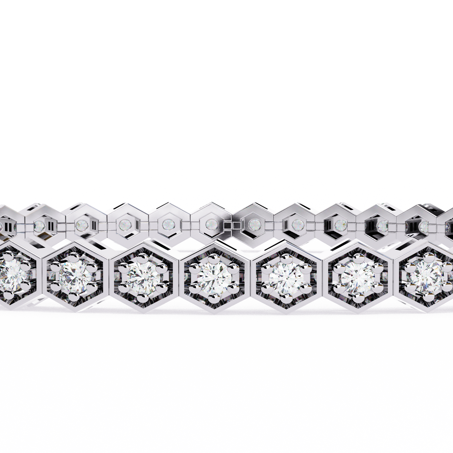 0.02ct tennis bracelet