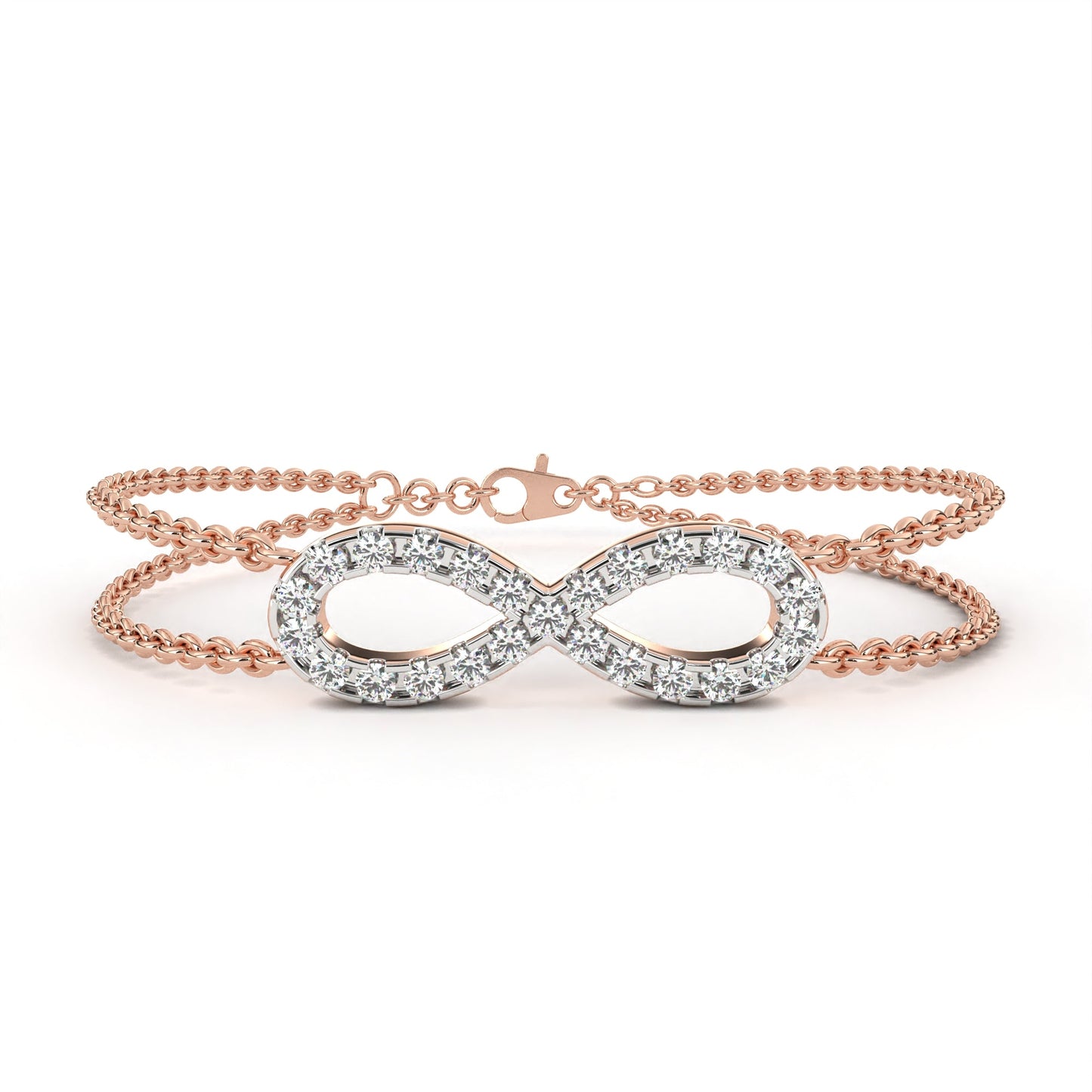 infinity chain bracelet