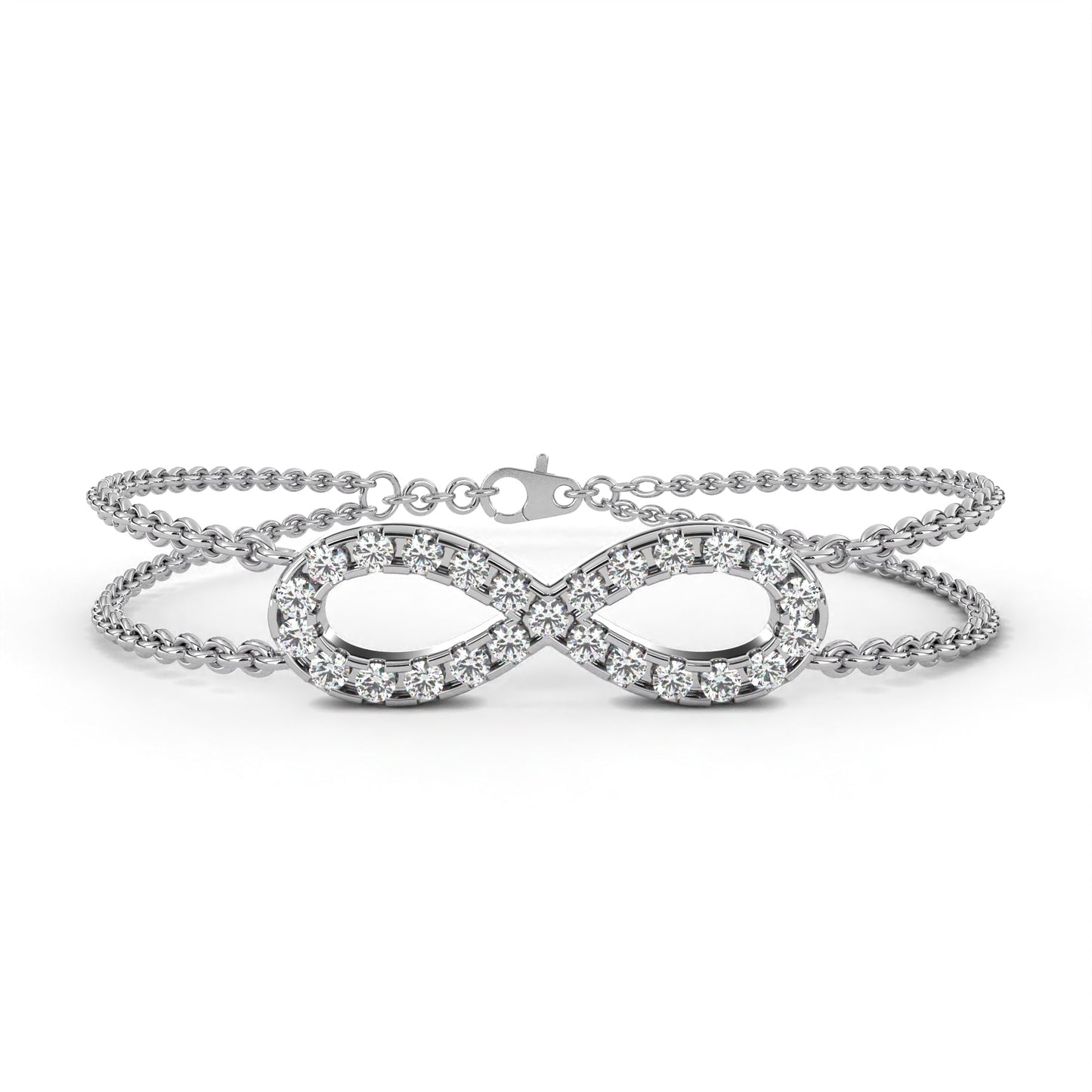 infinity chain bracelet
