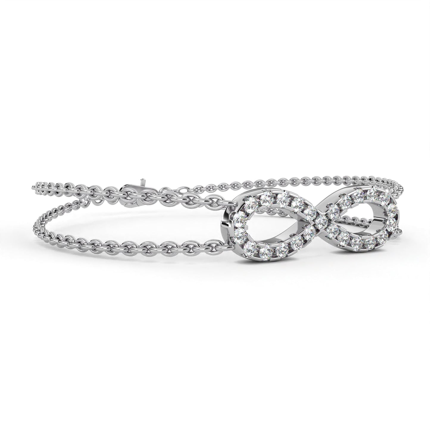 infinity chain bracelet