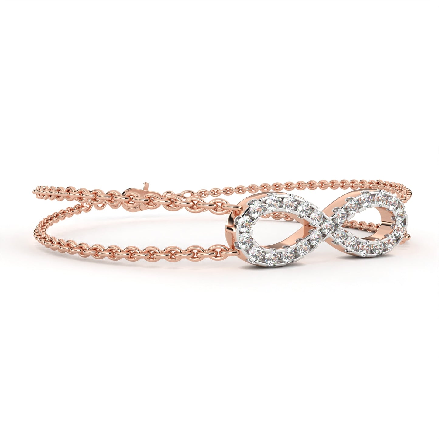 infinity chain bracelet
