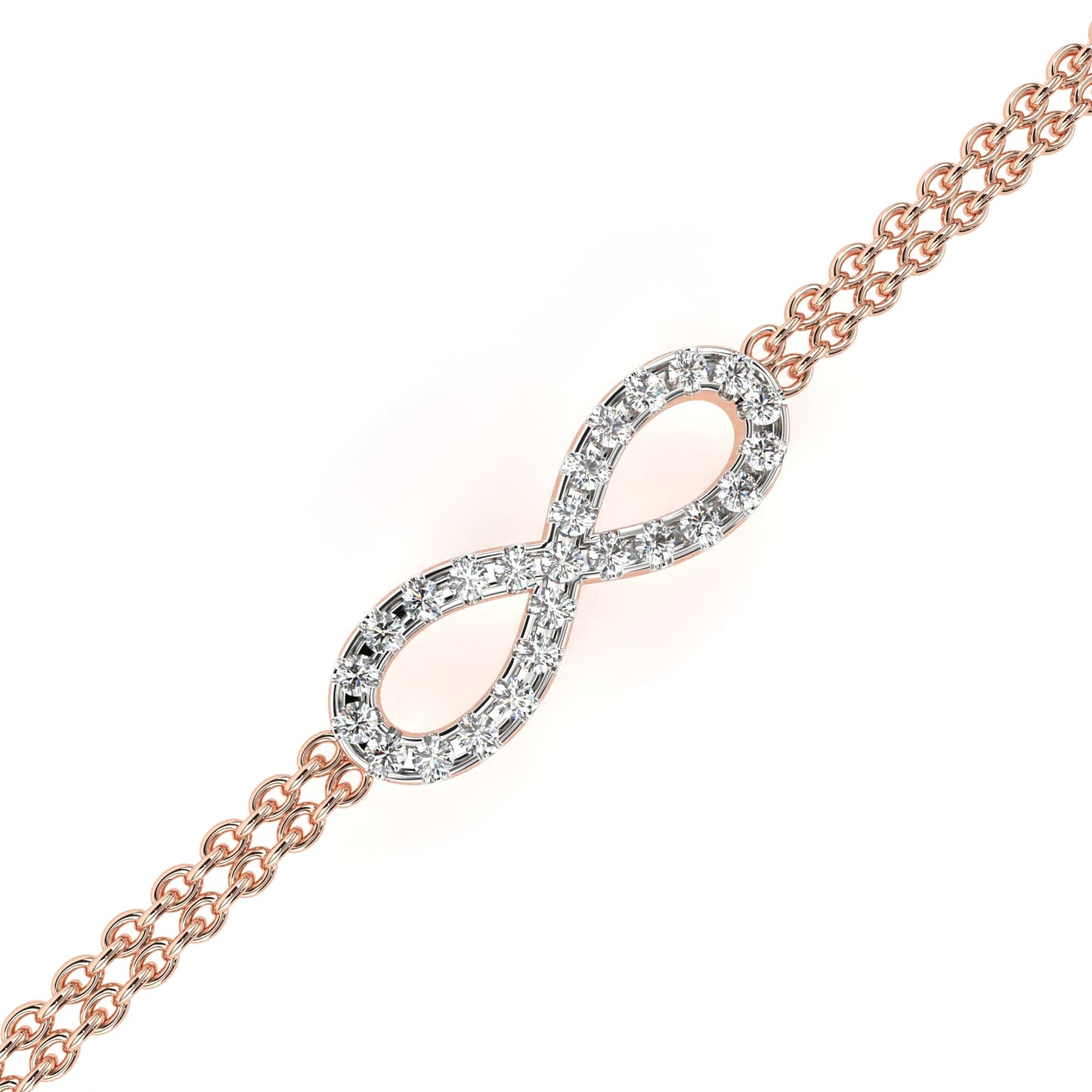 infinity chain bracelet