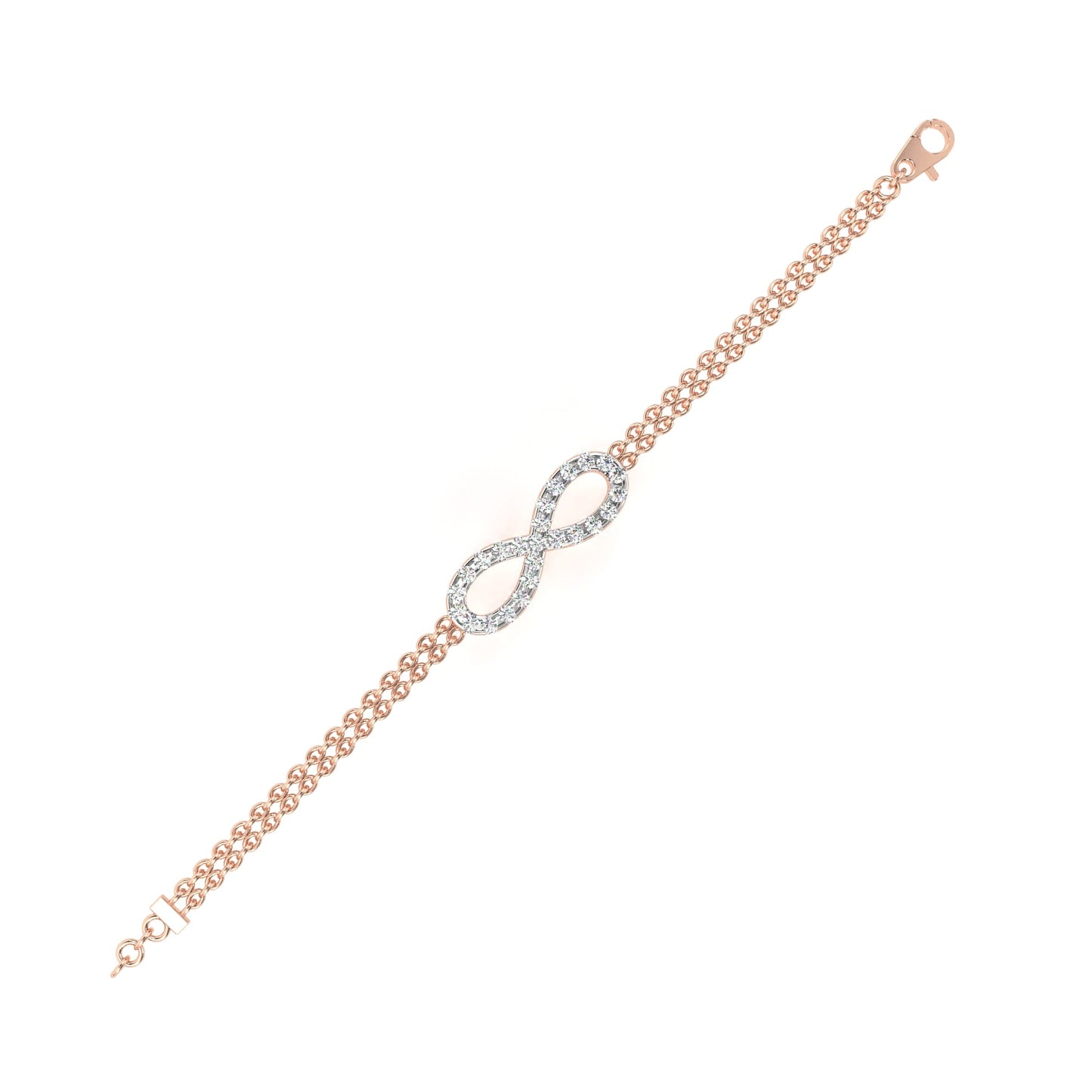 infinity chain bracelet