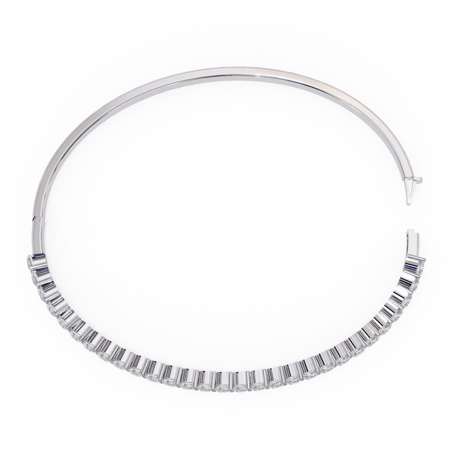 0.14ct pear tennis bracelet