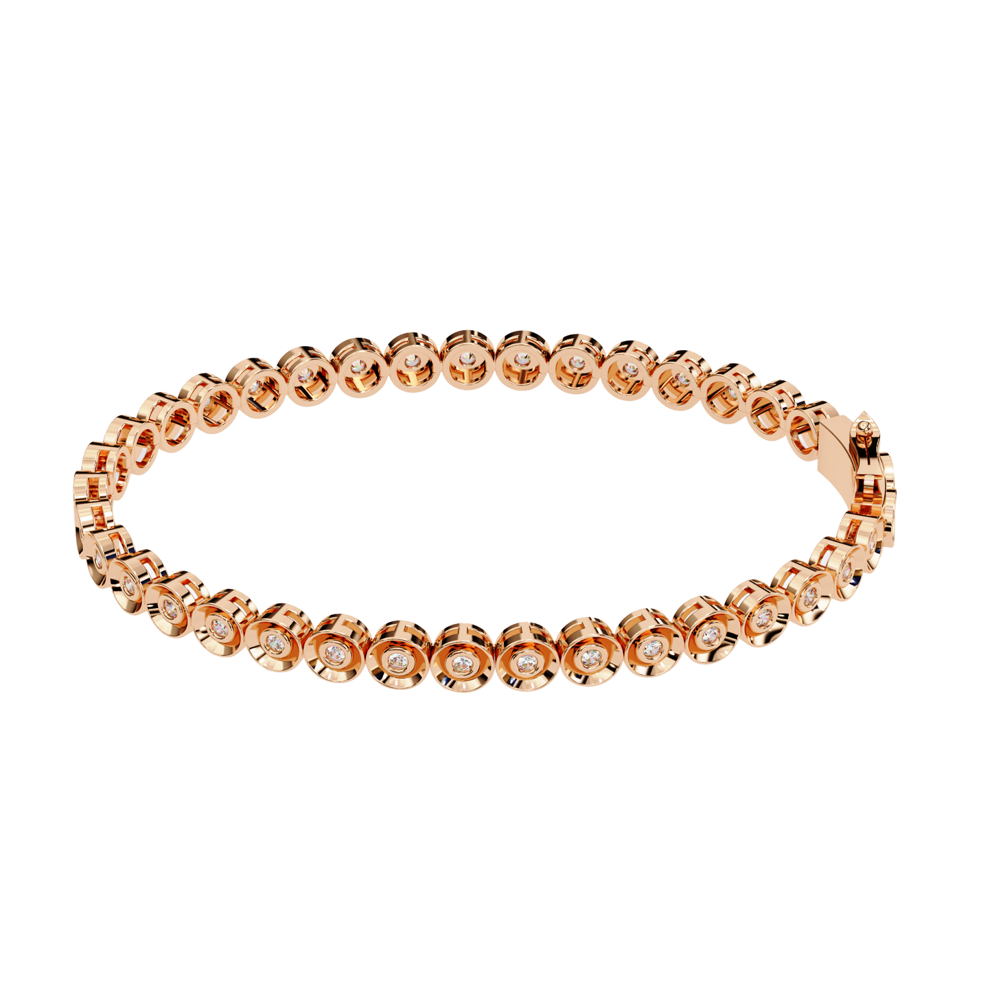 0.015ct tennis bracelet