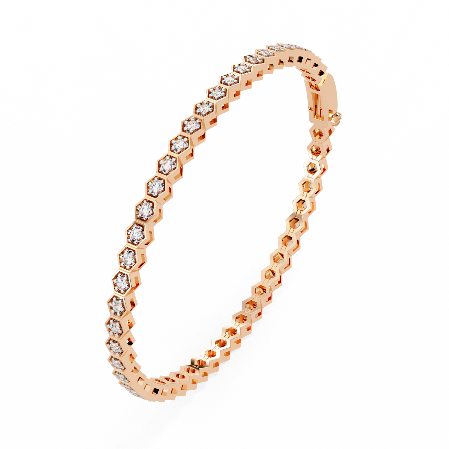 0.02ct tennis bracelet